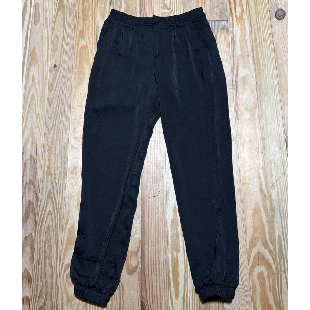 Charlie O By Kinnucan’s Black Pull On Jogger Pants Women’s Small Pleated Ankle