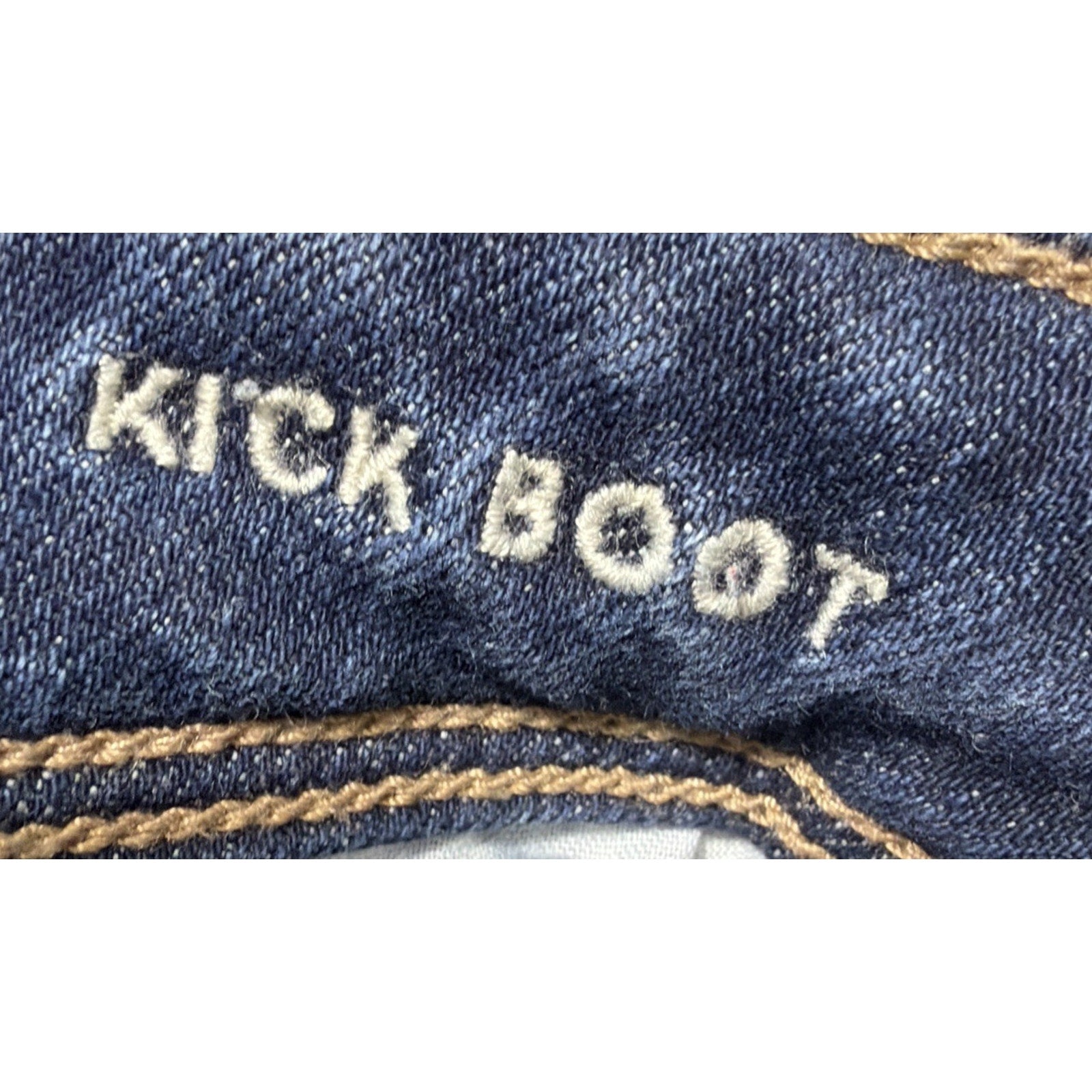 American Eagle Women's Jeans 10 Super Stretch Kick Boot Blue Denim