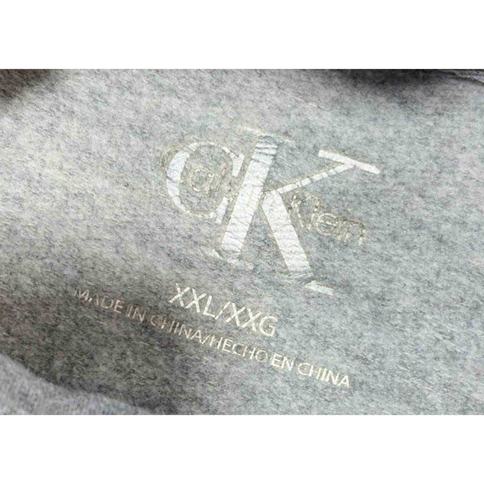 Calvin Klein Performance Mock Neck Full Zip Athletic Jacket Grey Size XXL