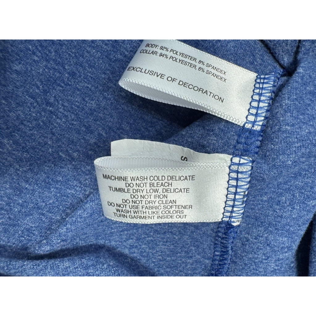 Mets Cutter & Buck Pullover 1/4 Zip Blue Long Sleeve Athletic Drytec Men’s S