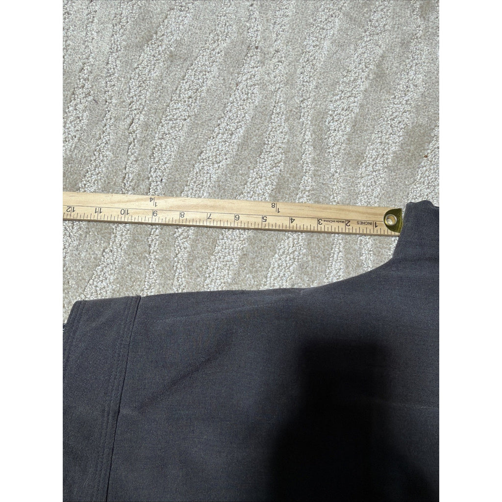 Josephine Chaus Pants Women’s 10 Gray HR Straight Leg Flat Front Office Career