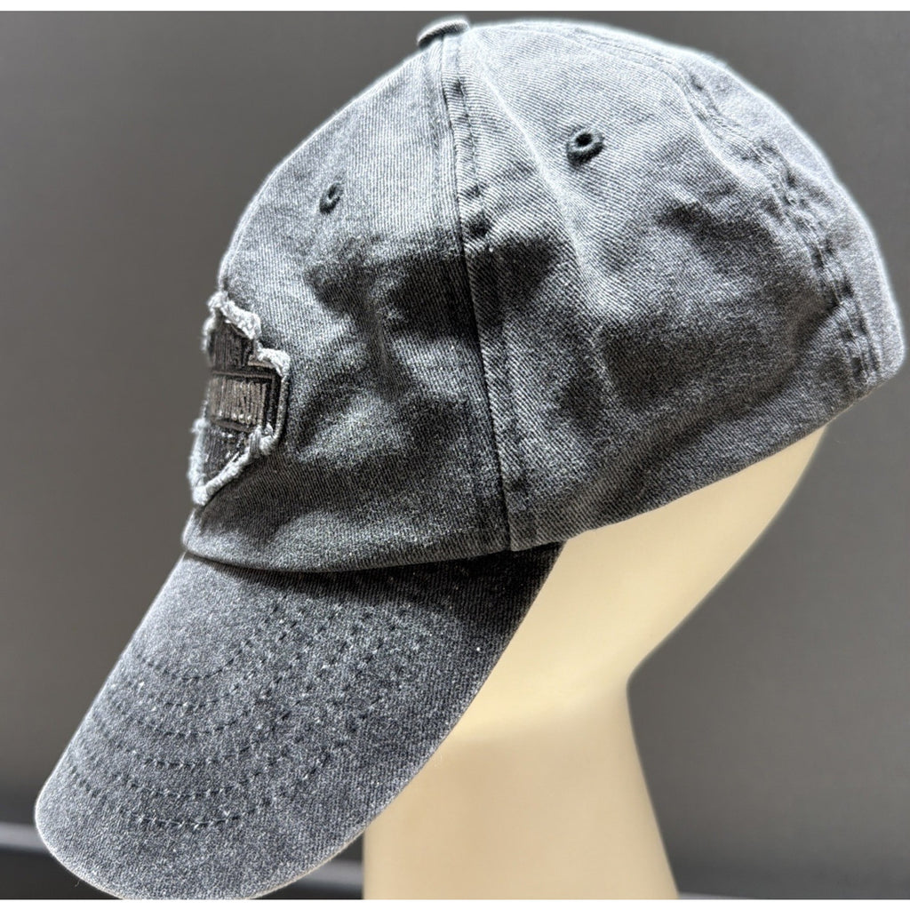 Harley Davidson Strapback Hat Cap Motorcycle Embroidered Official OS Grunge