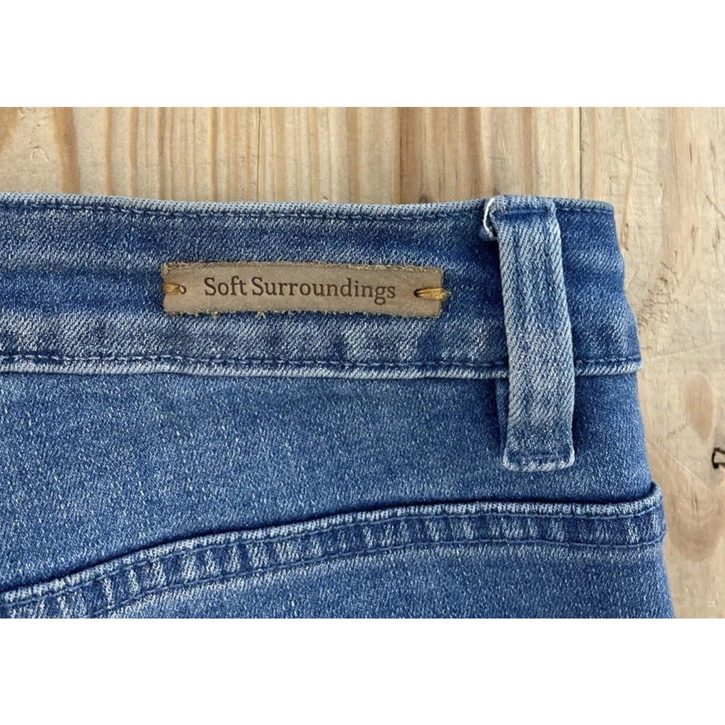 Soft Surroundings, Calais, Ankle Jeans, Size 14, 5-Pocket