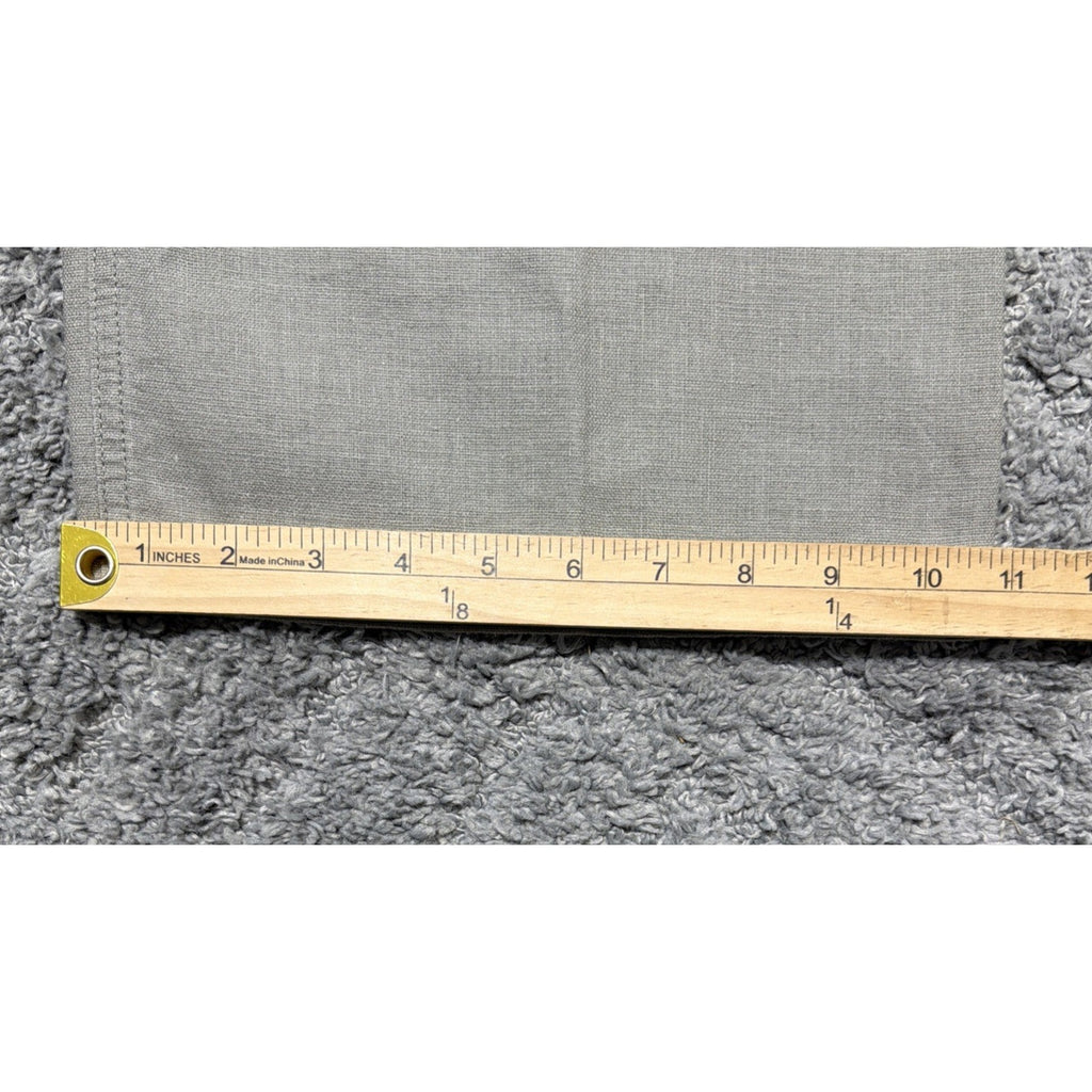 Eddie Bauer Linen Blend Drawstring Wide Leg Cargo Pants Size 12