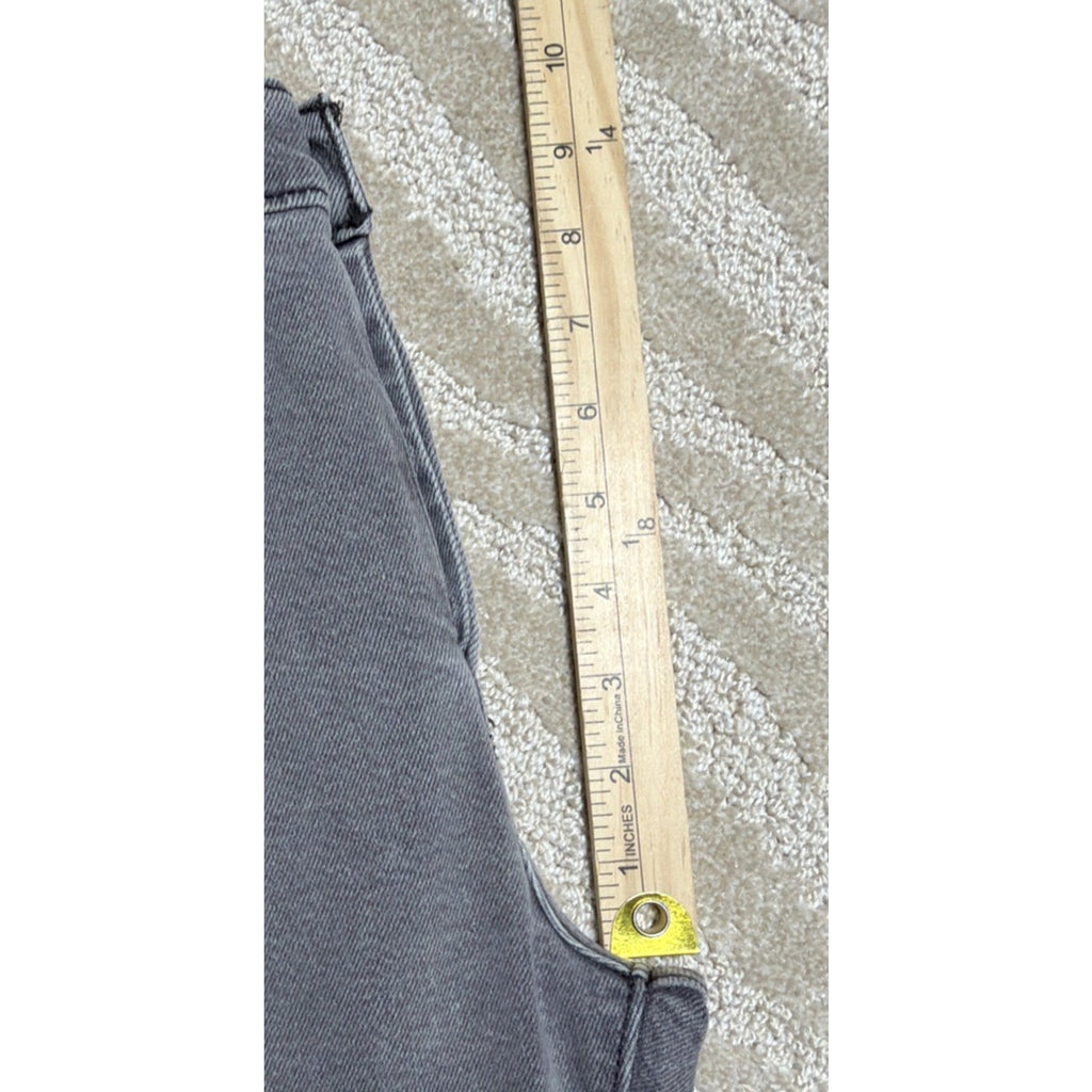 Levi's Women’s Jeans Wedgie Straight Size 26x27 Gray Denim Button Fly NWOT