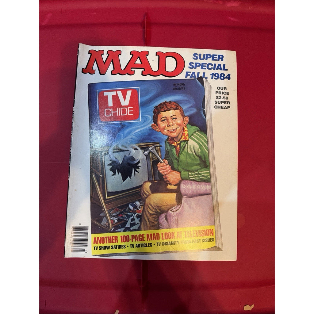 MAD Magazine Super Special #48 Fall 1984 TV Chide Alfred E Neuman Vintage