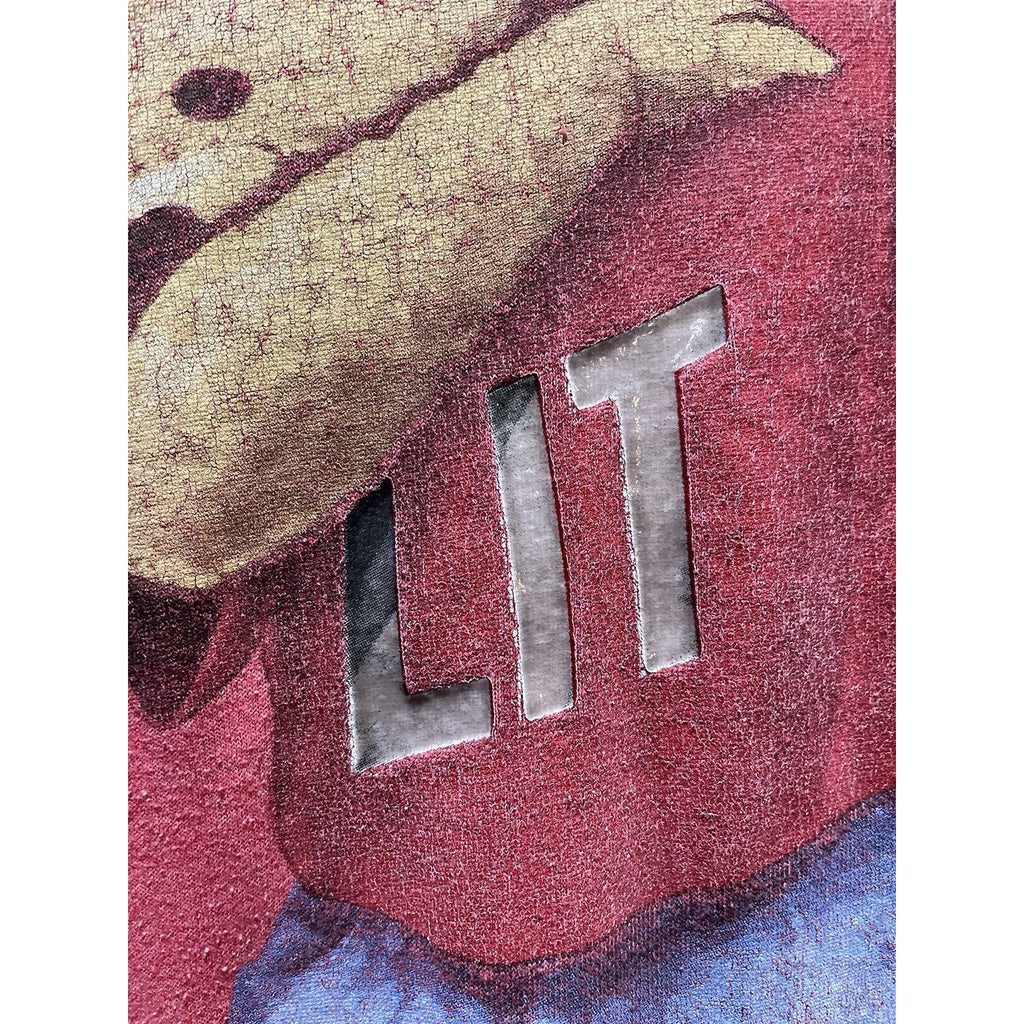 Dabbing Bear T Shirt Enti Tee Dab Street Wear Graphic Red Shirt Size Men’s 3XL