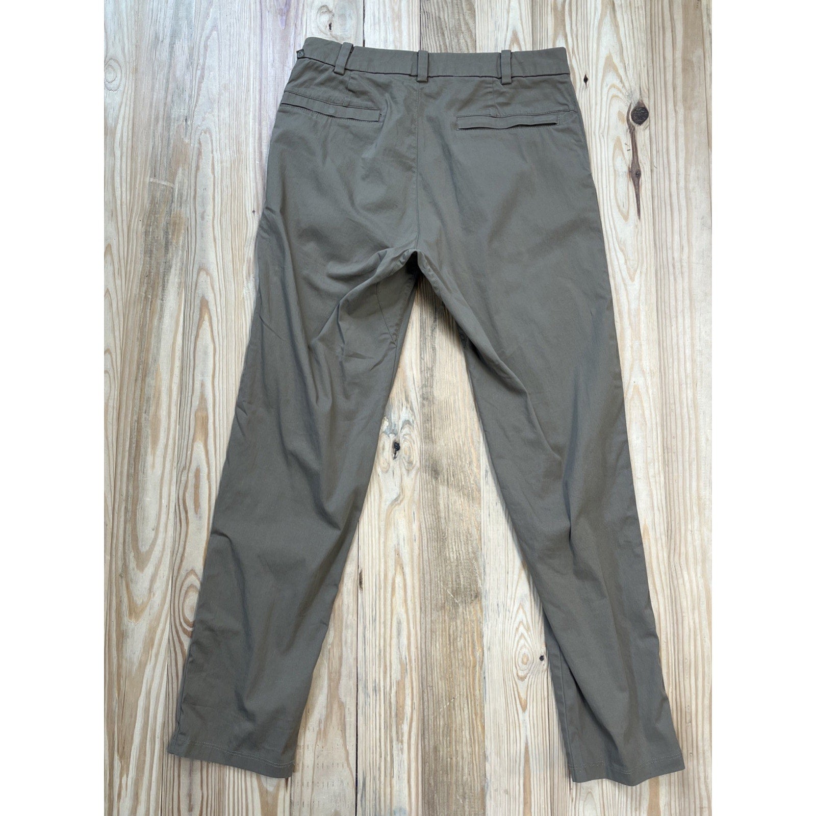 Lululemon Commission Golf Pants 33 X 30 Khaki Warpstreme