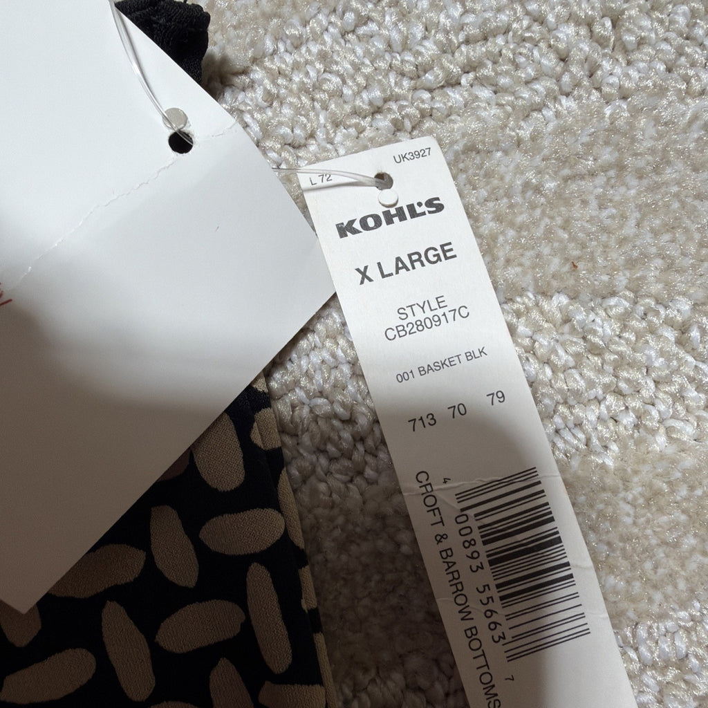 Women’s Croft & Barrow Jersey Tank Swing Dress NWT Size XL Stretch
