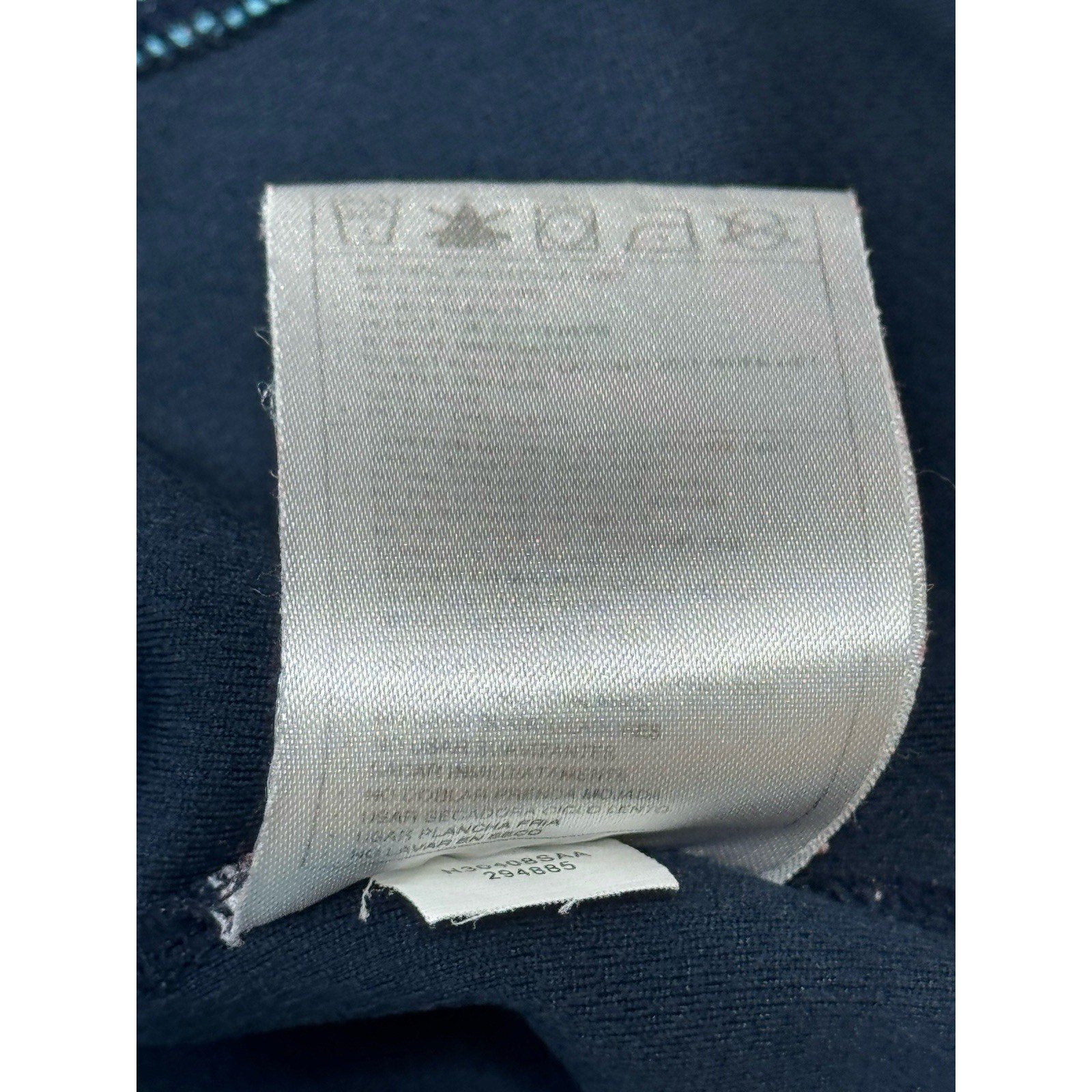 Nike Golf 1/4 Zip Long Sleeve Blue Black Pullover Kids Size Large 12/14