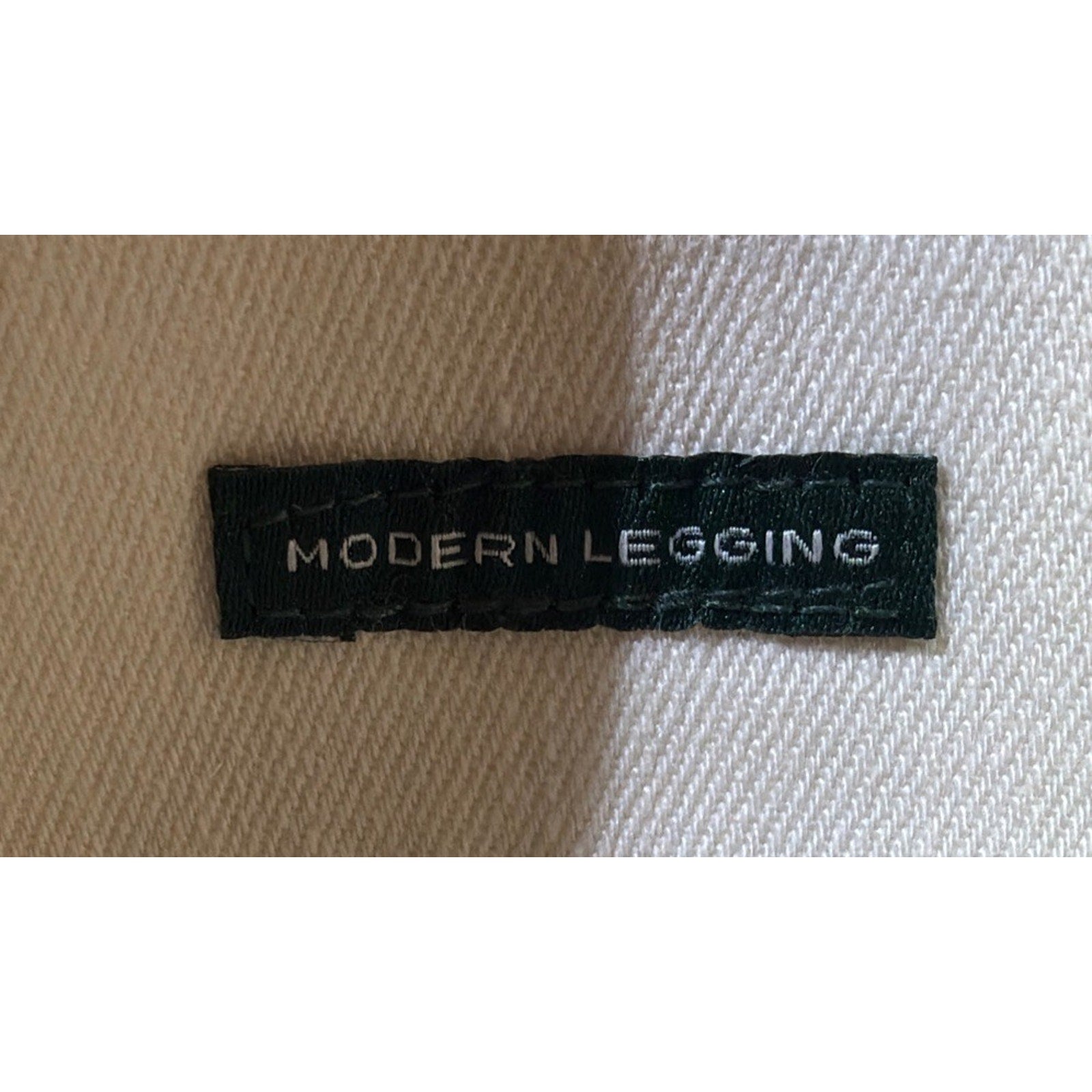 LRL RALPH LAUREN Ivory Cream Wide Band Modern Leggings Stretch Jeans Pants 8