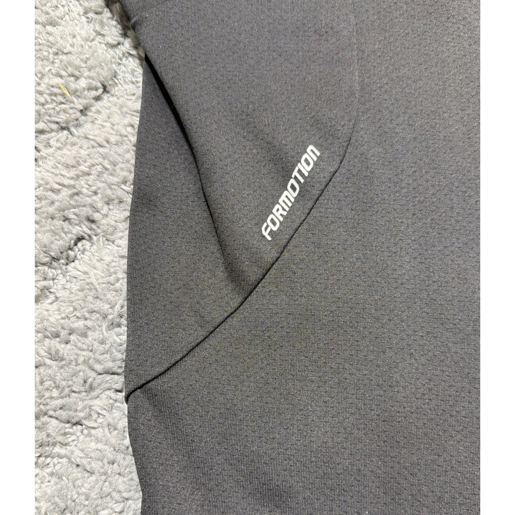 ADIDAS CLIMACOOL FORMOTION MEN'S GOLF POLO SHIRT BLACK L POLYESTER