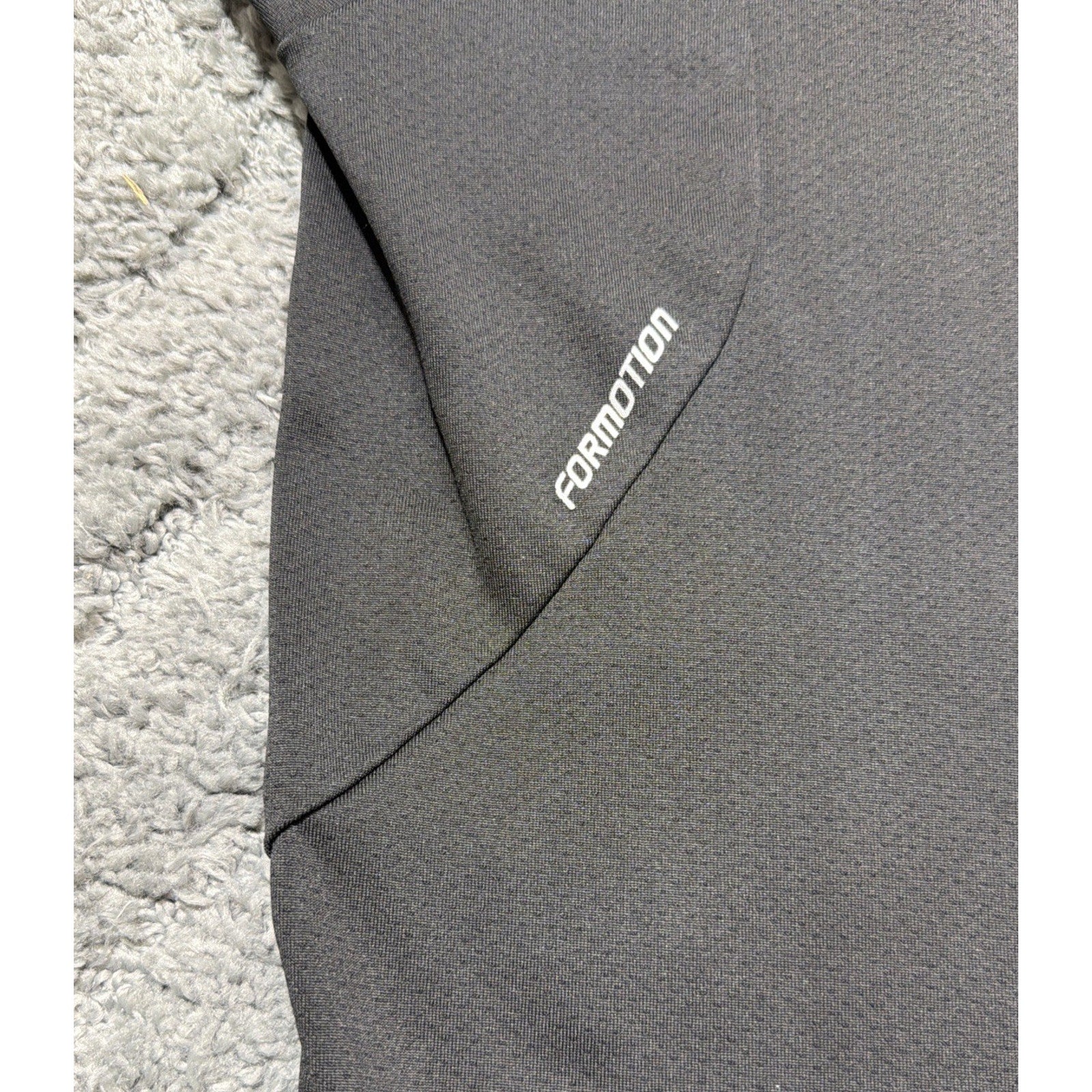 ADIDAS CLIMACOOL FORMOTION MEN'S GOLF POLO SHIRT BLACK L POLYESTER