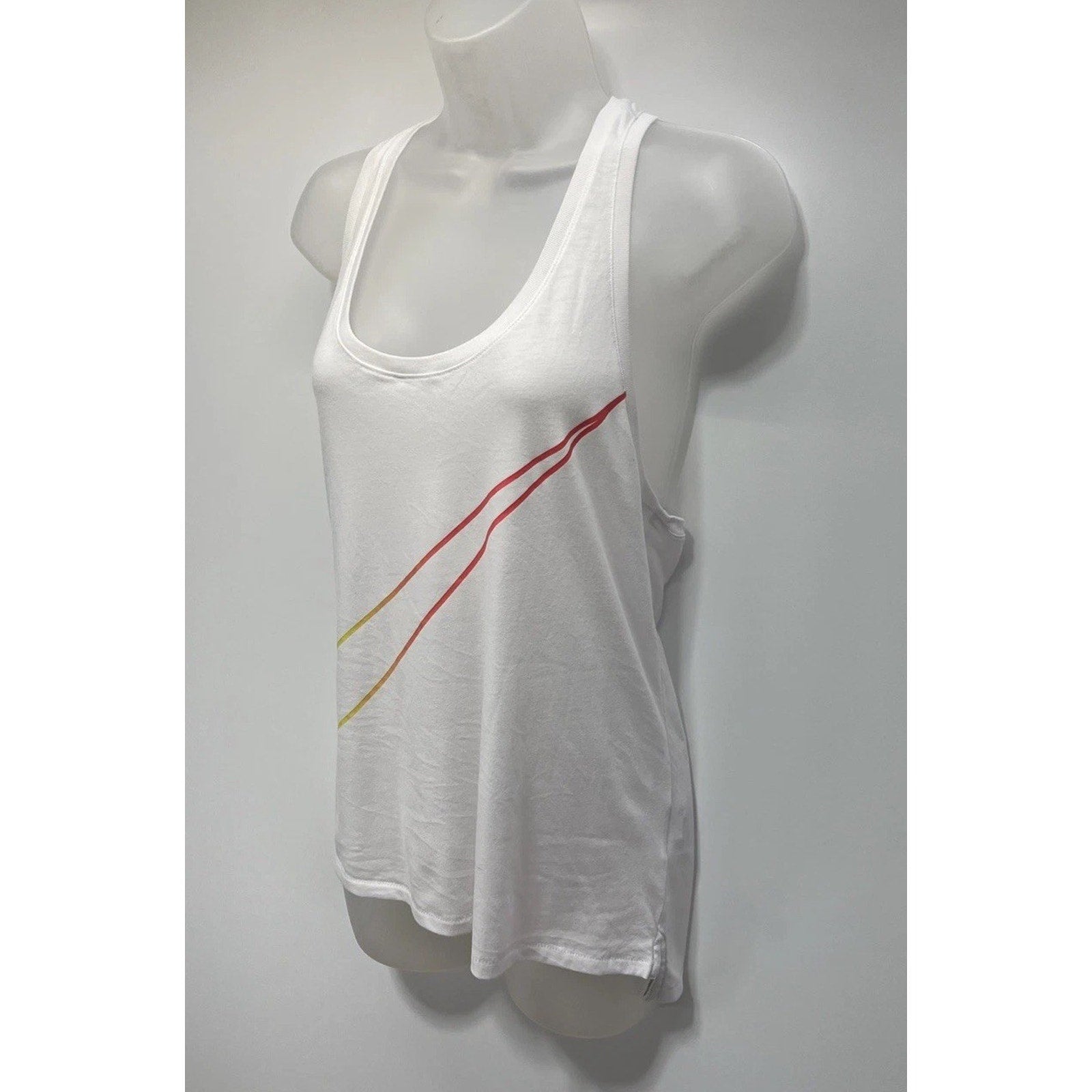 Nike Sportswear Core Tank Top Women’s Size XS White Blue Tag