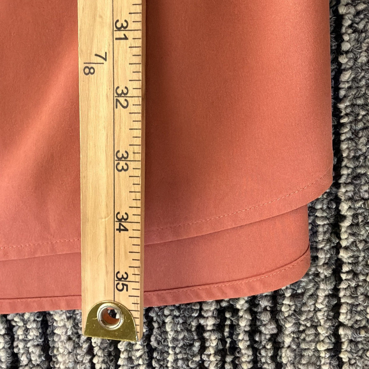 Athleta Dress XSP Coral Sleeveless Drawstring Waist High Low Hem Stretch