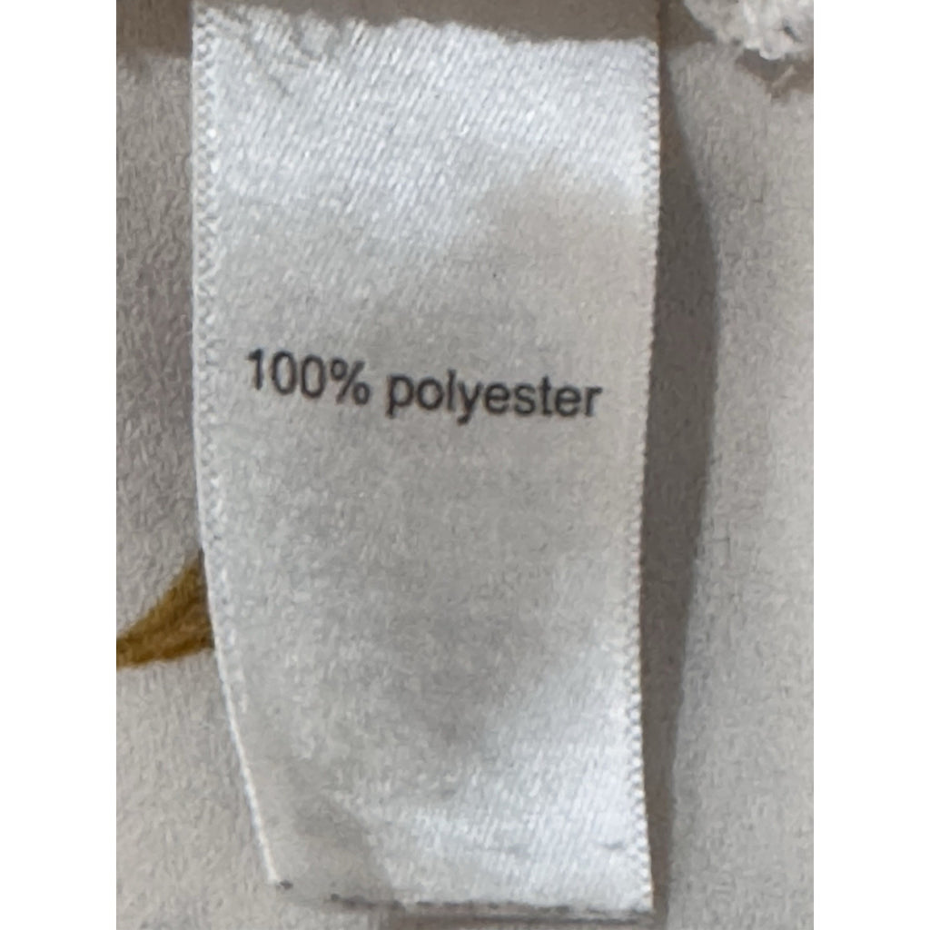 Maurices Women's Sleeveless Button Front Floral V-Neck Blouse Top Sz 4 Blue