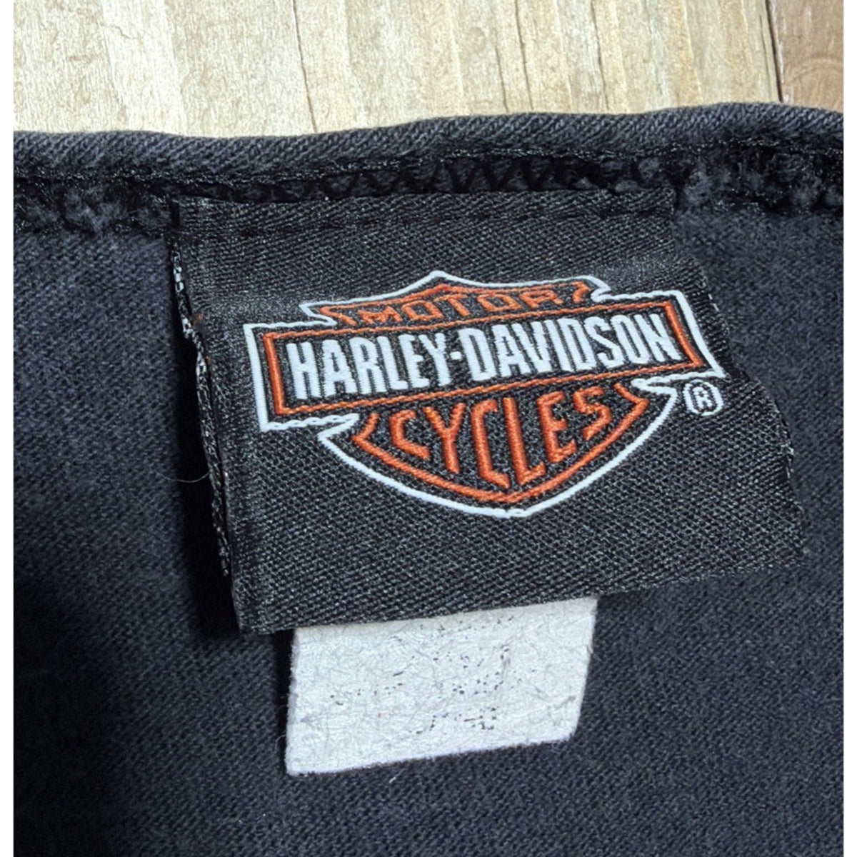 Vtg Harley Davidson Motorcycles Ride To Live Jackson TN Tank Top Faded L USA