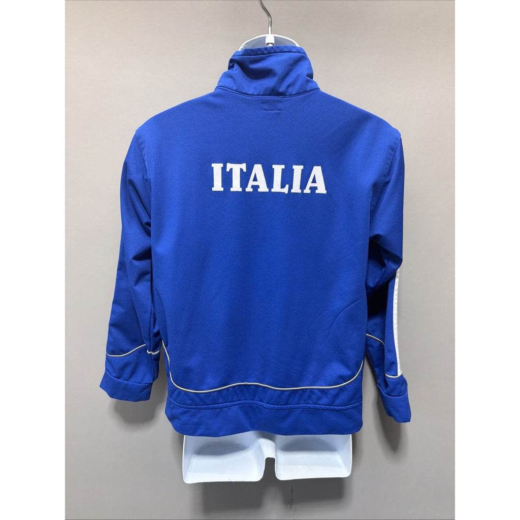 Puma Italia Championi del Mondo Embroidered Blue Full Zip Jacket S Robby Novak