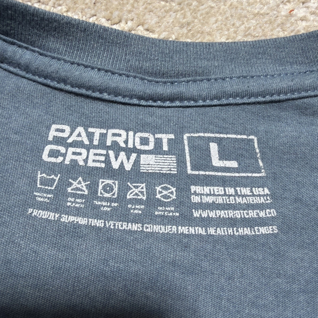 USA Flag Patriotic Crew T-Shirt American Flag Graphic Tee 4th July Independence
