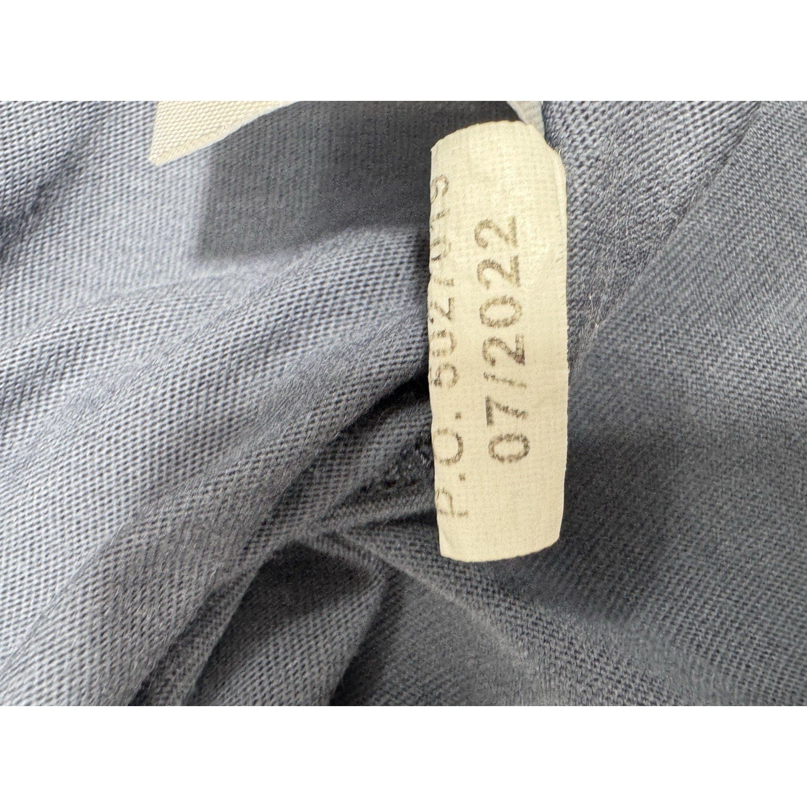 Vineyard Vines Gray Autumn Leaves Whale Dot L/S Pocket T-Shirt Mens Size Small