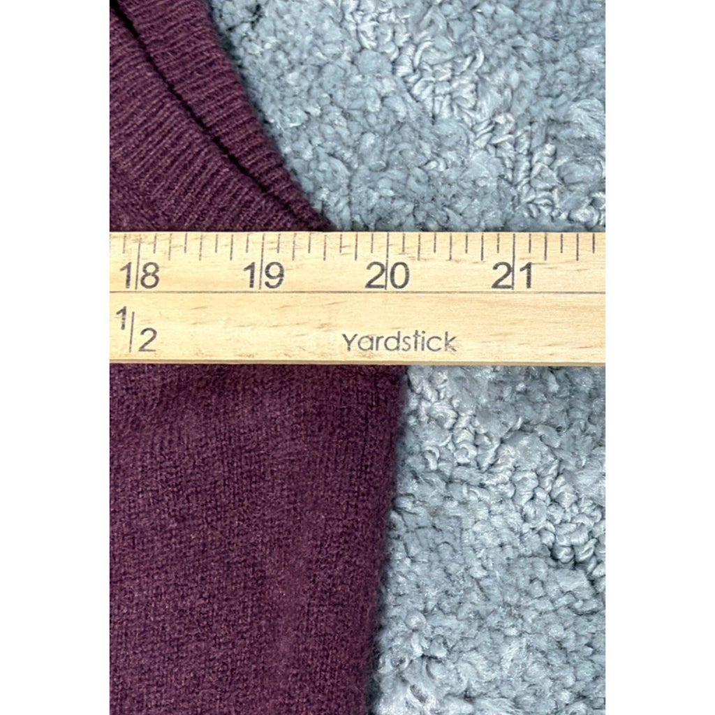 Club Room Estate Club Sweater Vest Small 100% Cashmere Casual Preppy Old Money