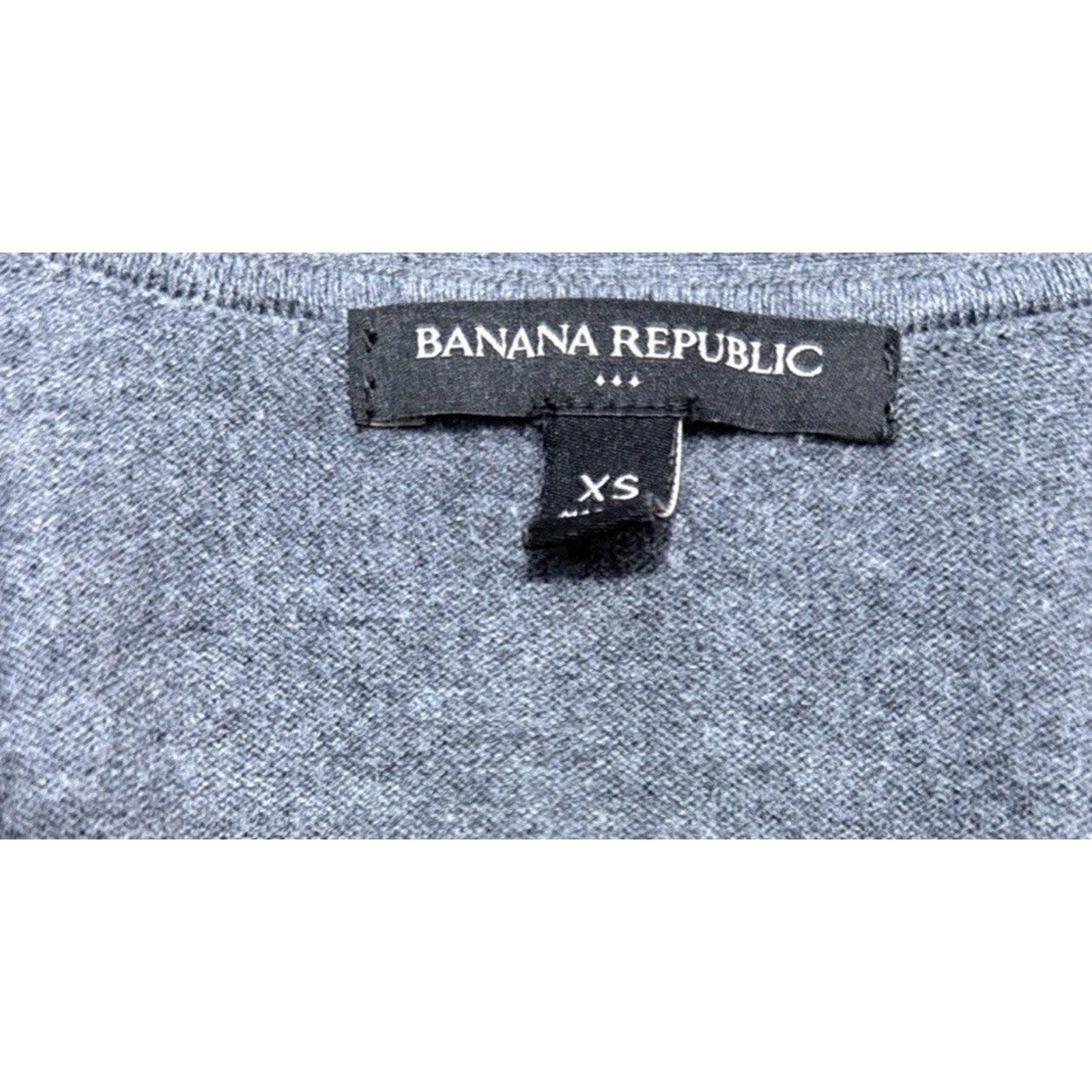 Banana Republic Women's Cardigan Sweater SZ XS Gray with Pockets and Buttons
