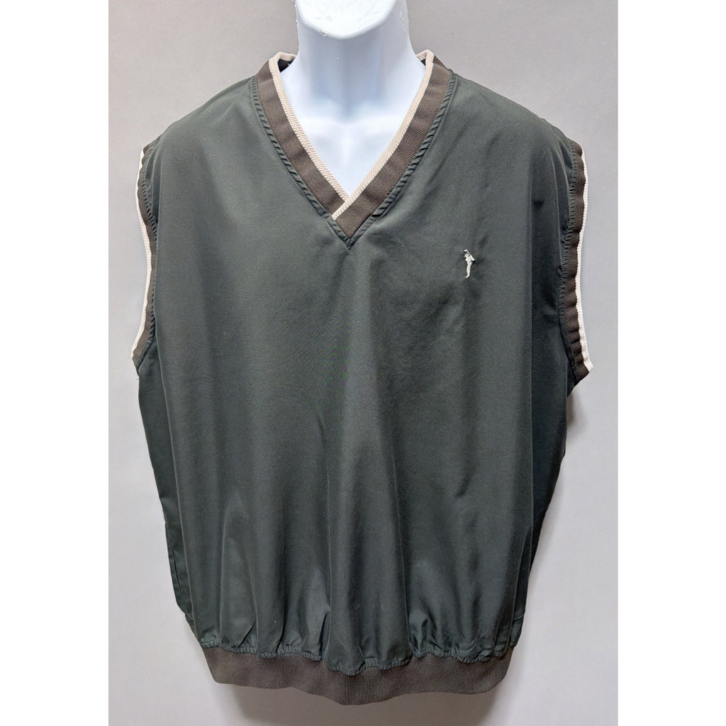 Austin Golf Tour Collection Vest Mens XL Windbreaker V Neck