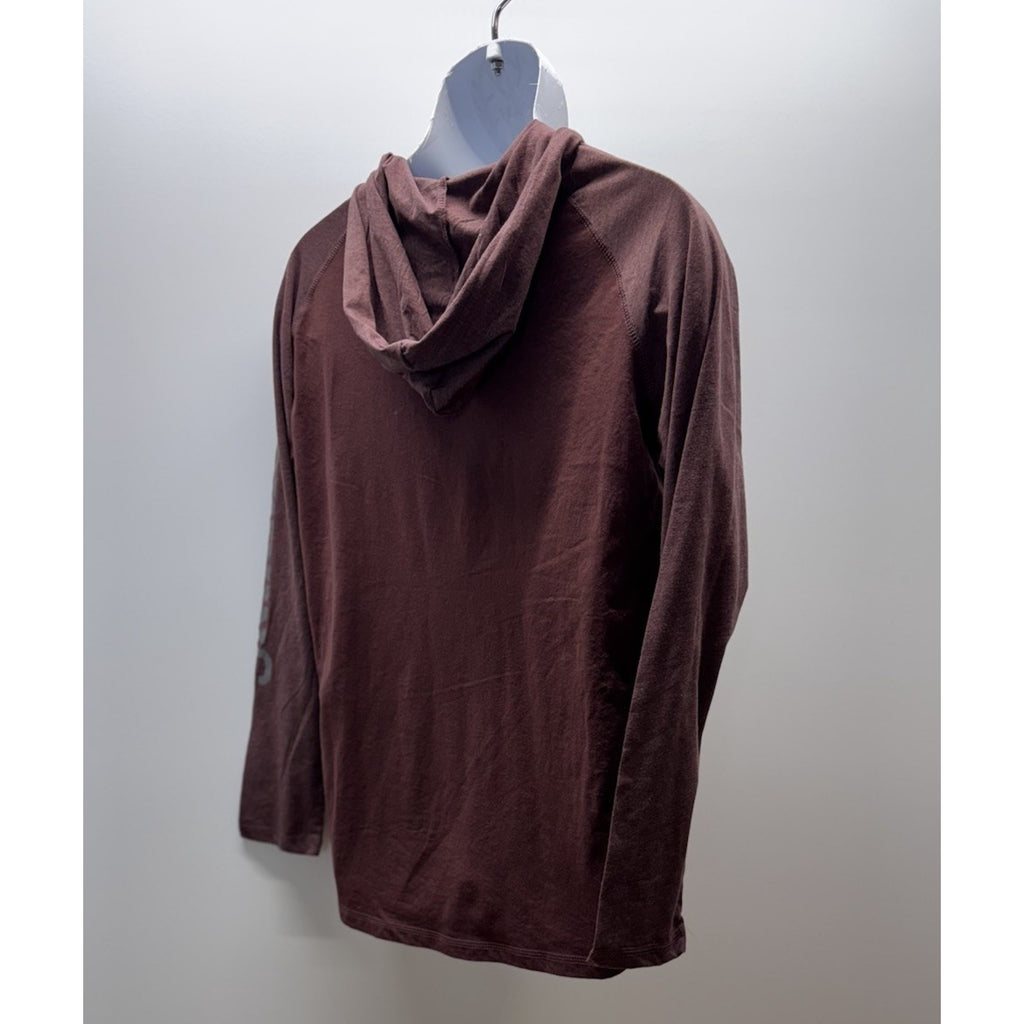 NWT Browning Lucas Hooded Crew Medium Cedar w/ Browning Flag Logo