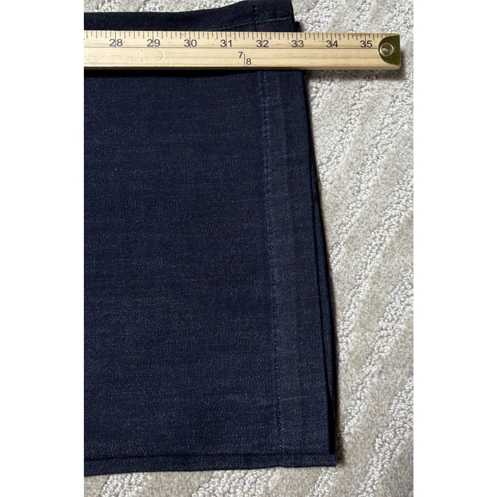 New Express Super High Waisted Exposed Zip Wide Leg Jeans Size 4 R