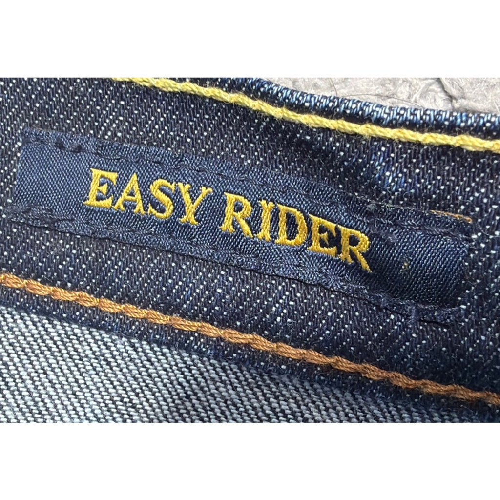 Women's Lucky Brand Easy Rider Demin Blue Jeans Size 4/27 Measure 30x35