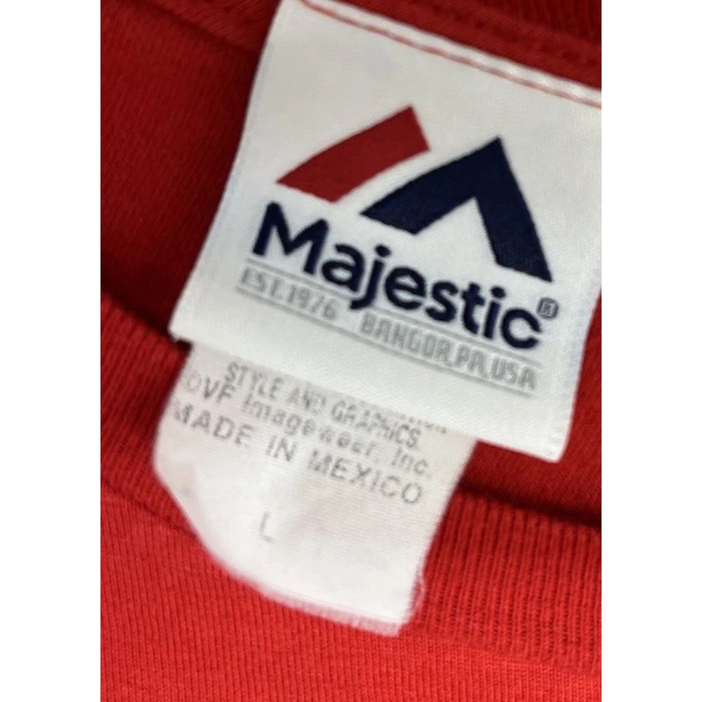 Men's St Louis Cardinals Jason Heyward L Jersey T-Shirt (Red) Majestic