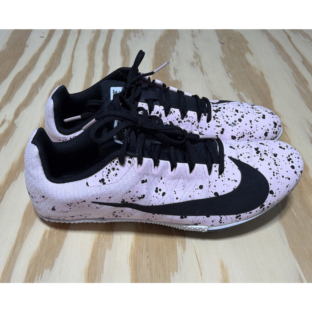 Nike Zoom Rival S 9 Track And Field Shoes 907565-630 Pink Black Womens 9.5 Mint
