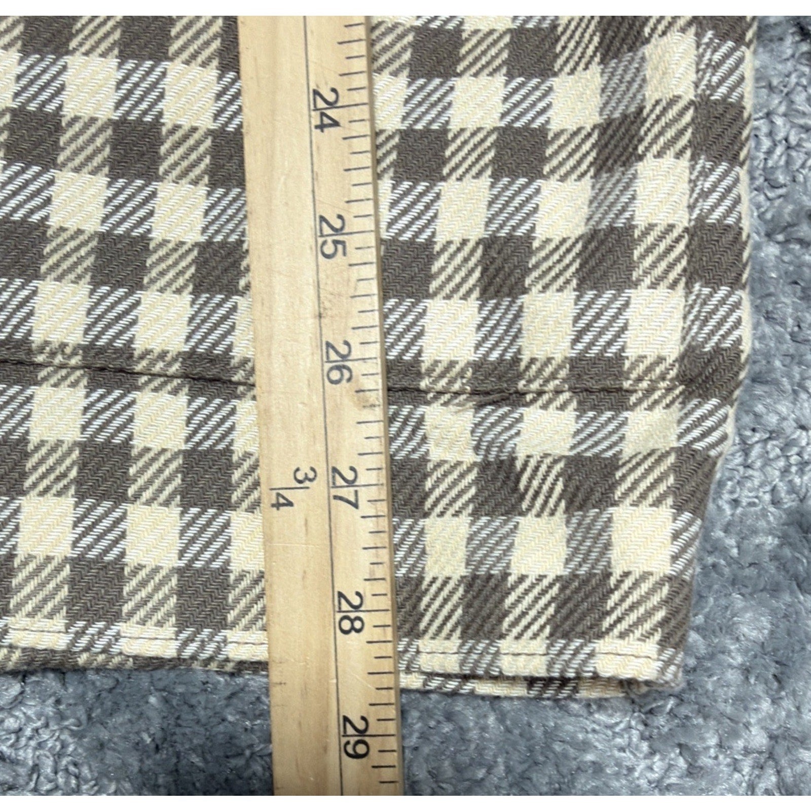 Vintage Women's Tan Jay Sz 12 Wool Blend Houndstooth BLAZER Jacket Made In USA