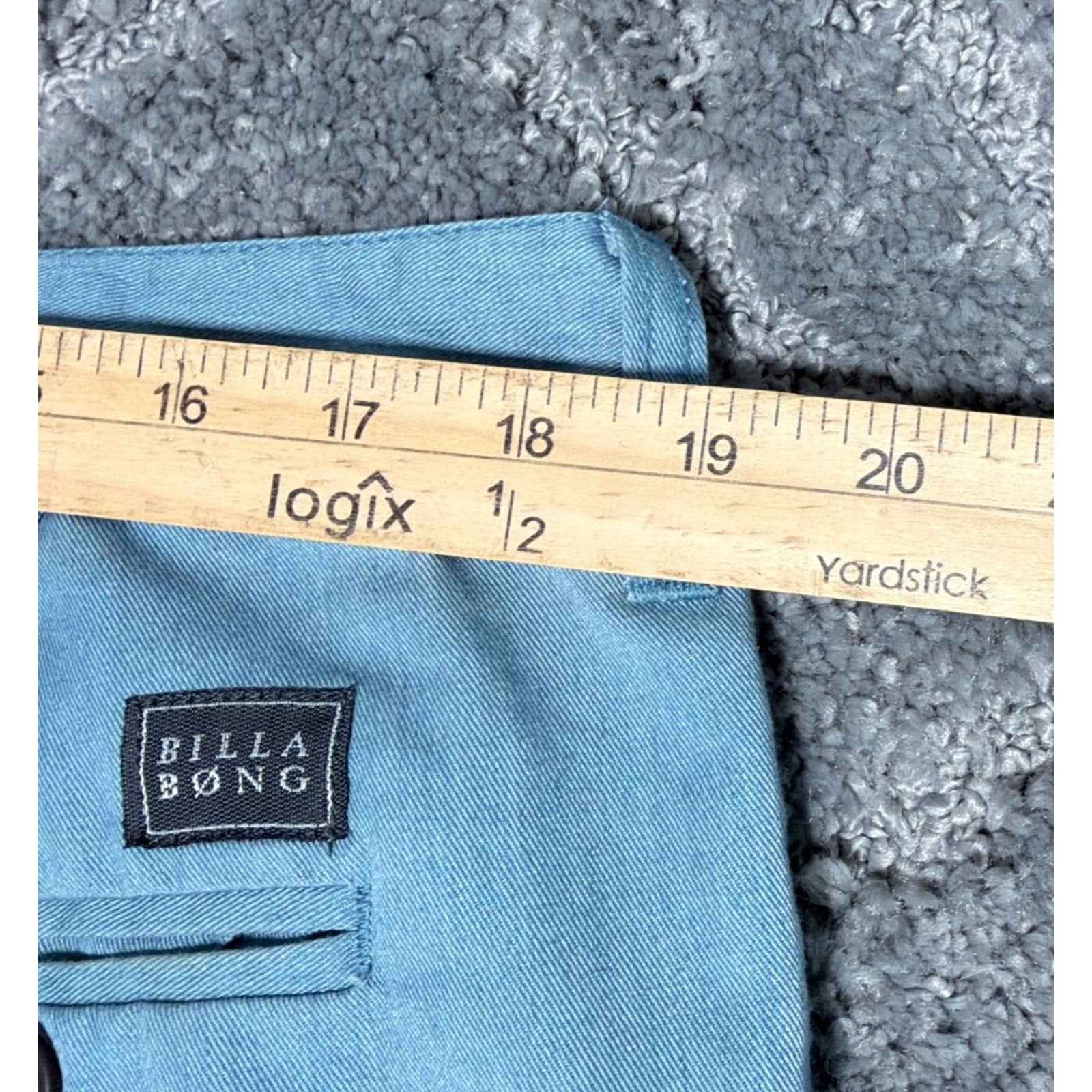 BILLABONG Crossfire Hybrid Shorts Mens 38 Submersibles Blue