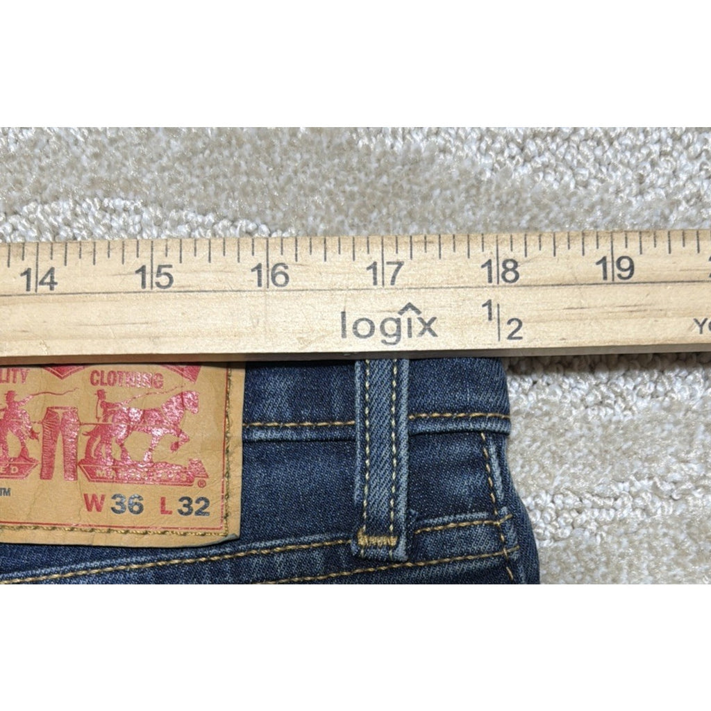 Levi’s 512 Slim Taper Stretch Denim Jeans Men’s Size 36x32 NWT