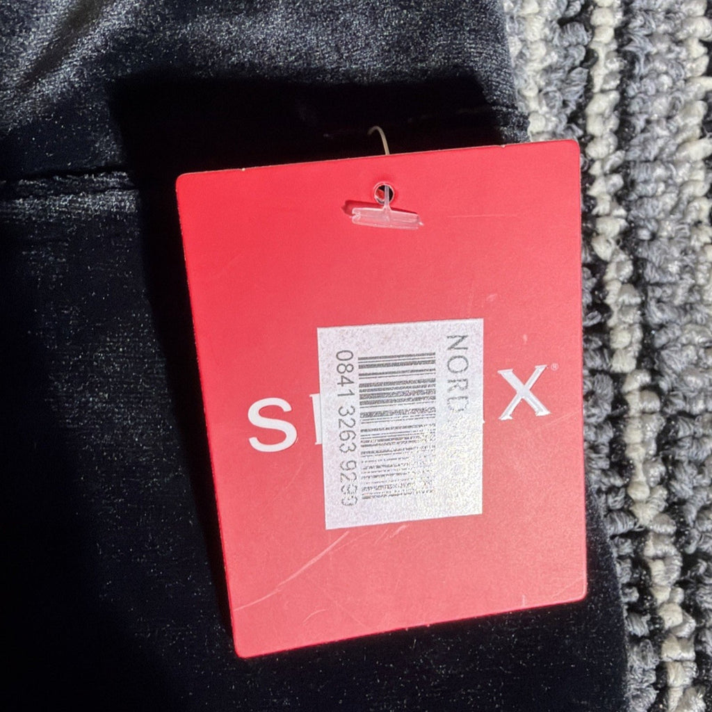 Spanx Womens Velvet Velour High Rise Shaping Leggings, Black, Size Large NWT