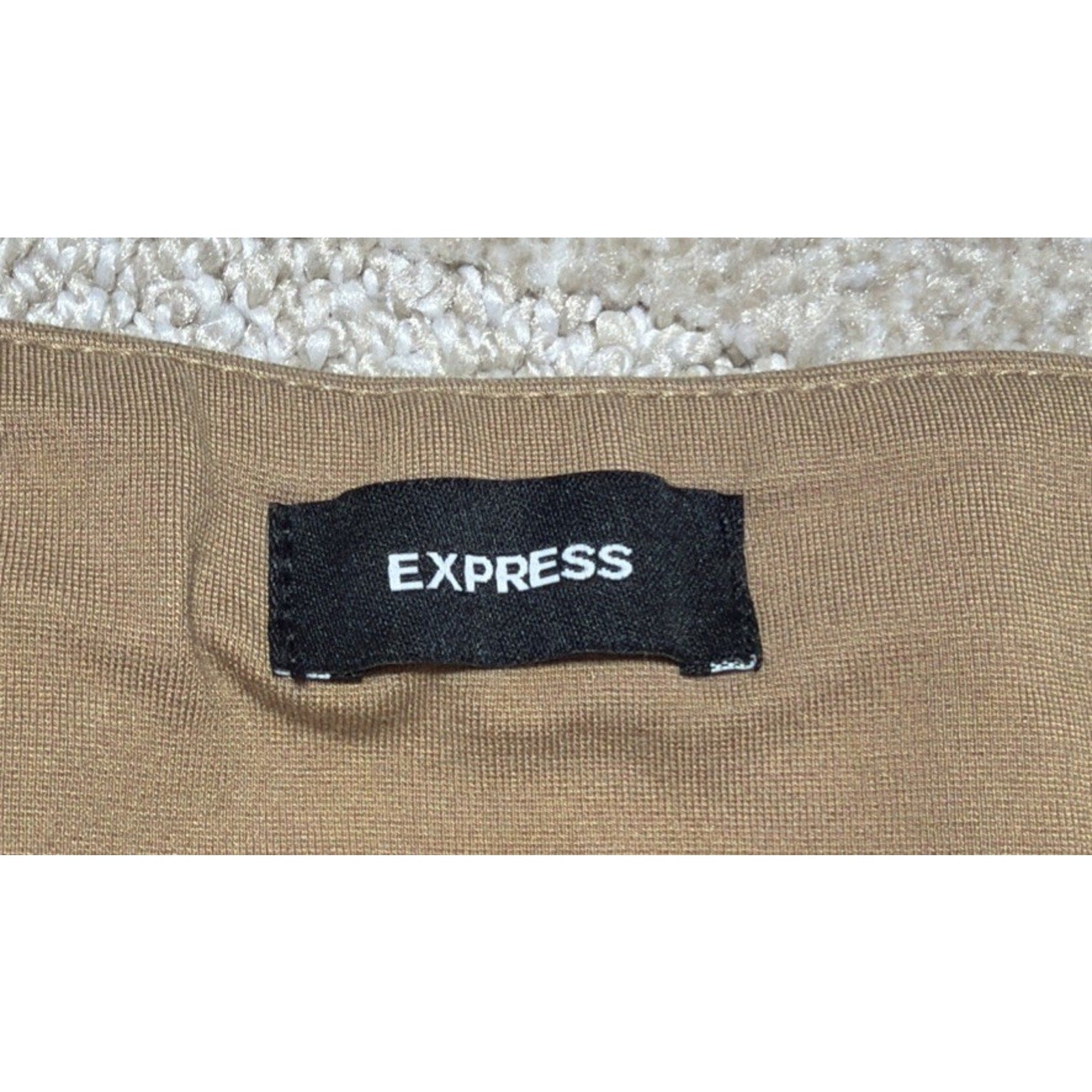 Express Women's Ponte Pant Plus Size XXL Pecan High Rise NWT