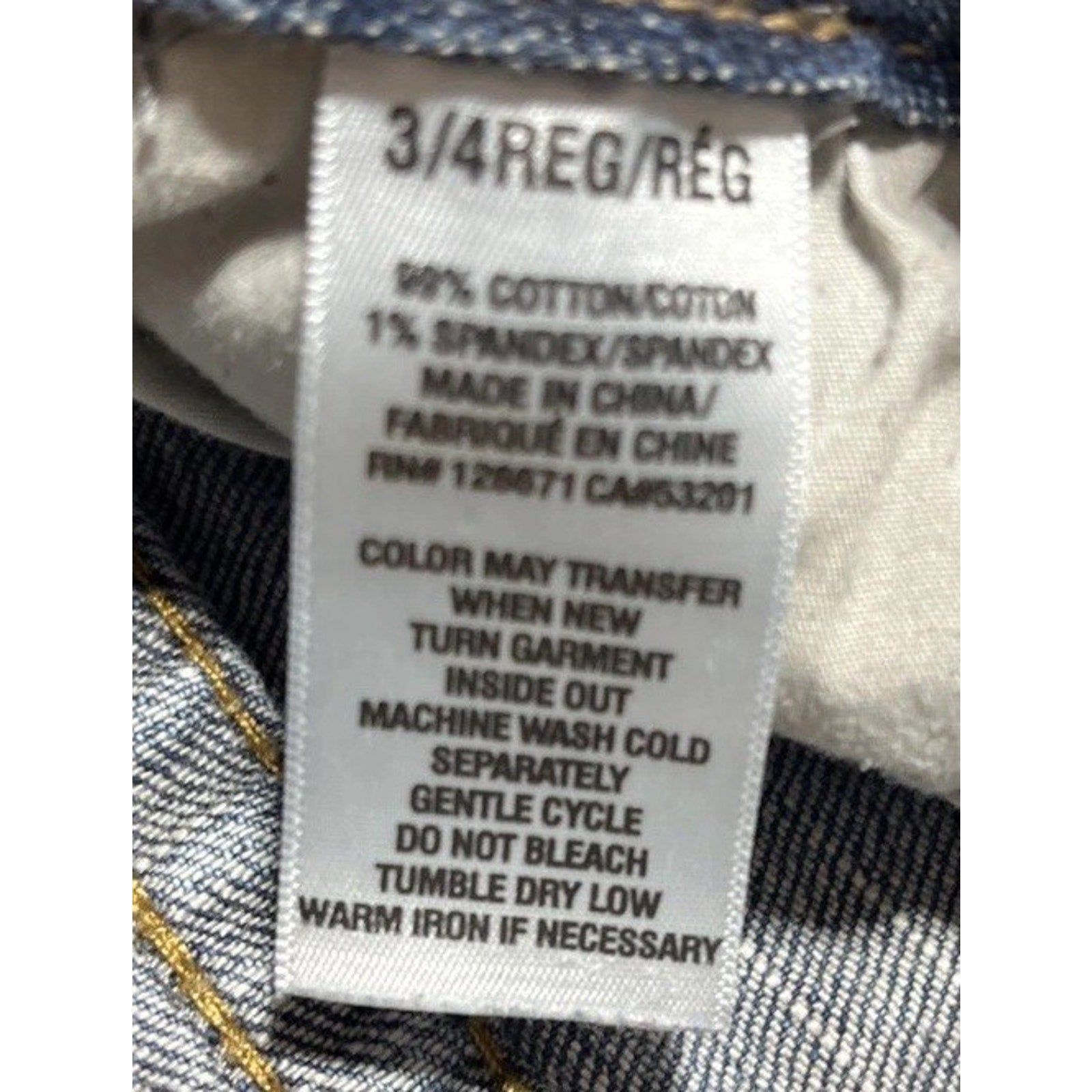 Aeropostale Jeans Size 3/4 Hailey Skinny Flare Blue Denim Pockets Zip Fly