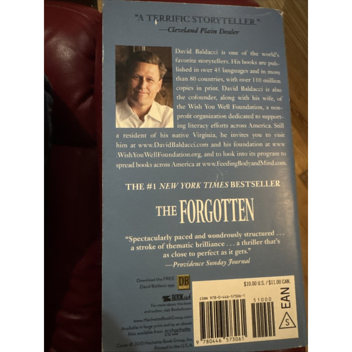 The Forgotten (John Puller Series) - Hardcover By Baldacci, David - VERY GOOD