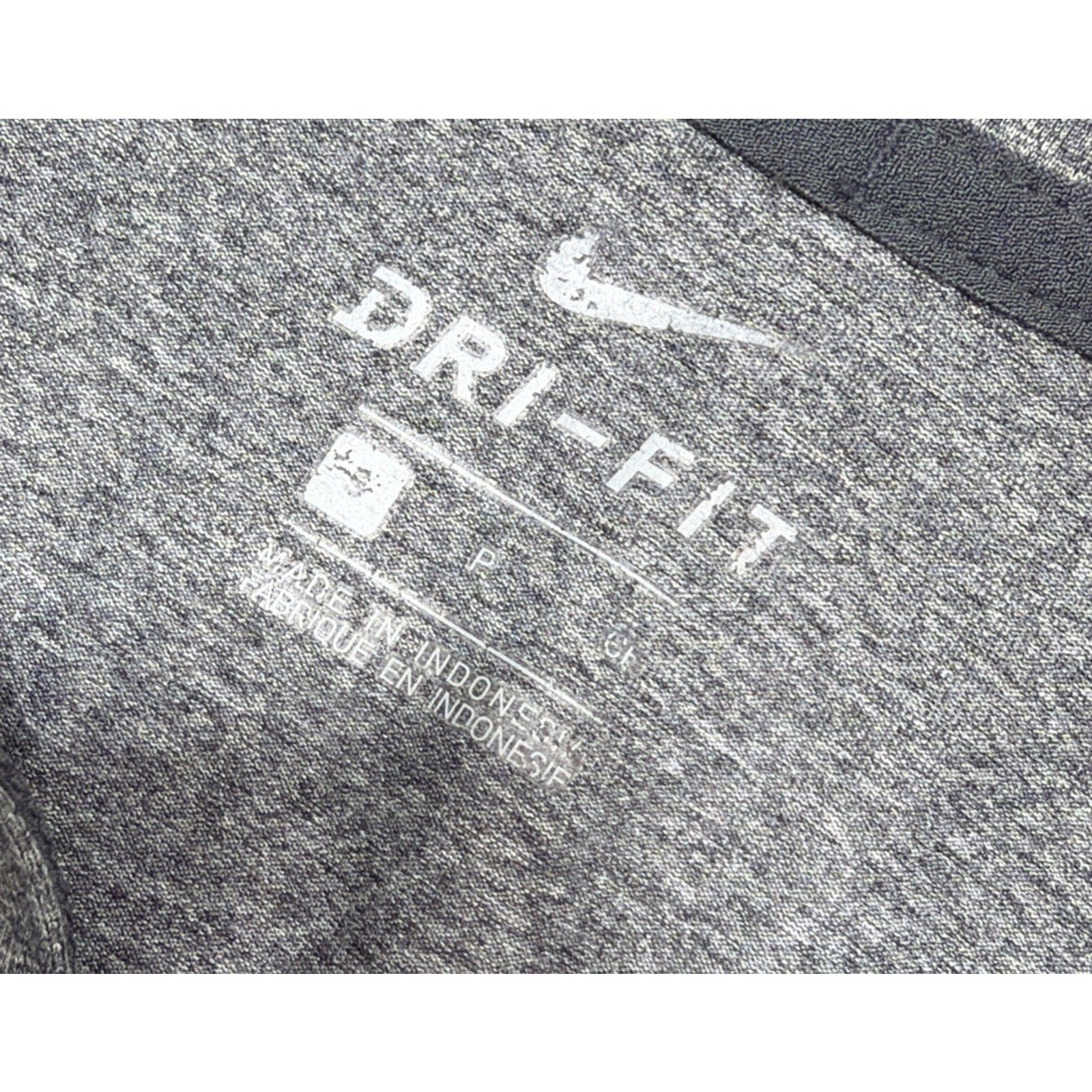 Nike Victory Block Dri Fit Gray Performance Golf Polo Shirt Mens S