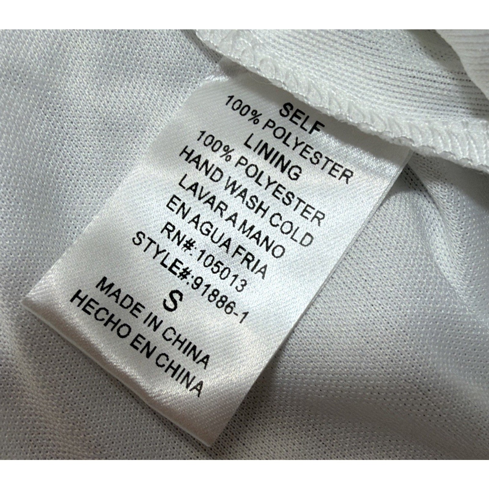 NWT White Micro Floral Embroidered Shift Dress Sz S Bride Bridal Shower Feminine