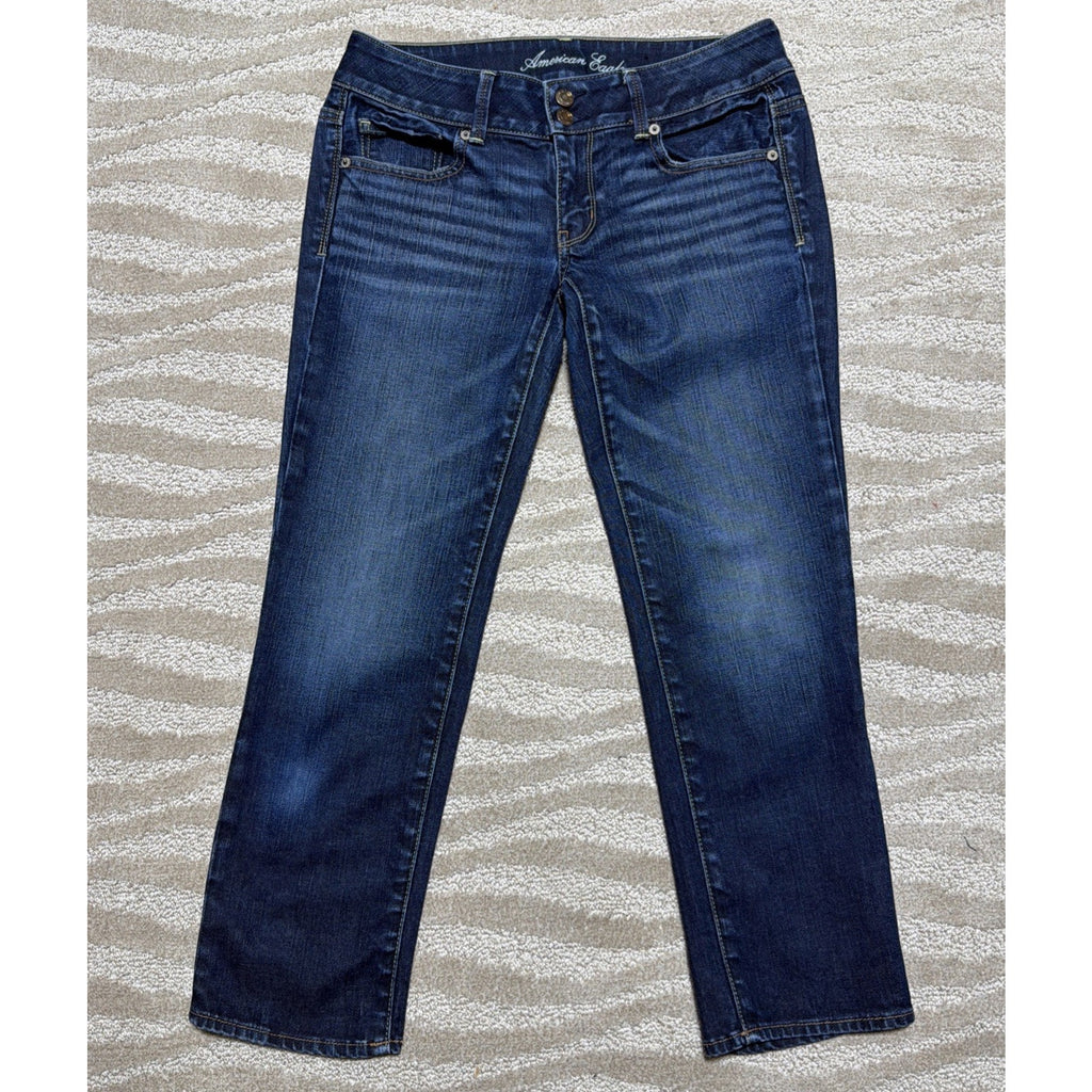 American Eagle Stretch Women's Size 6 Artist Stretch Low Rise Blue Jeans Comfort