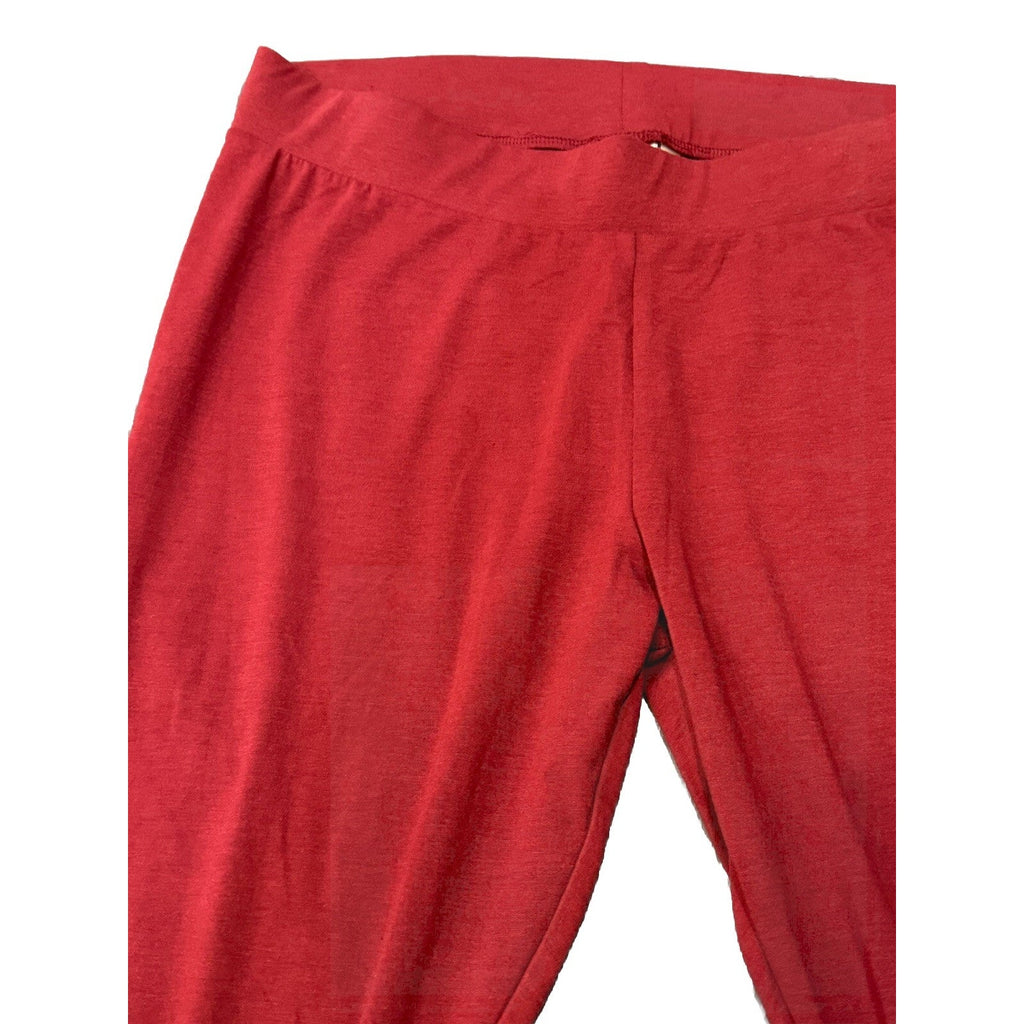 Cato Leggings Shapewear 18/20 Women Soft Stretch Dark Red/maroon