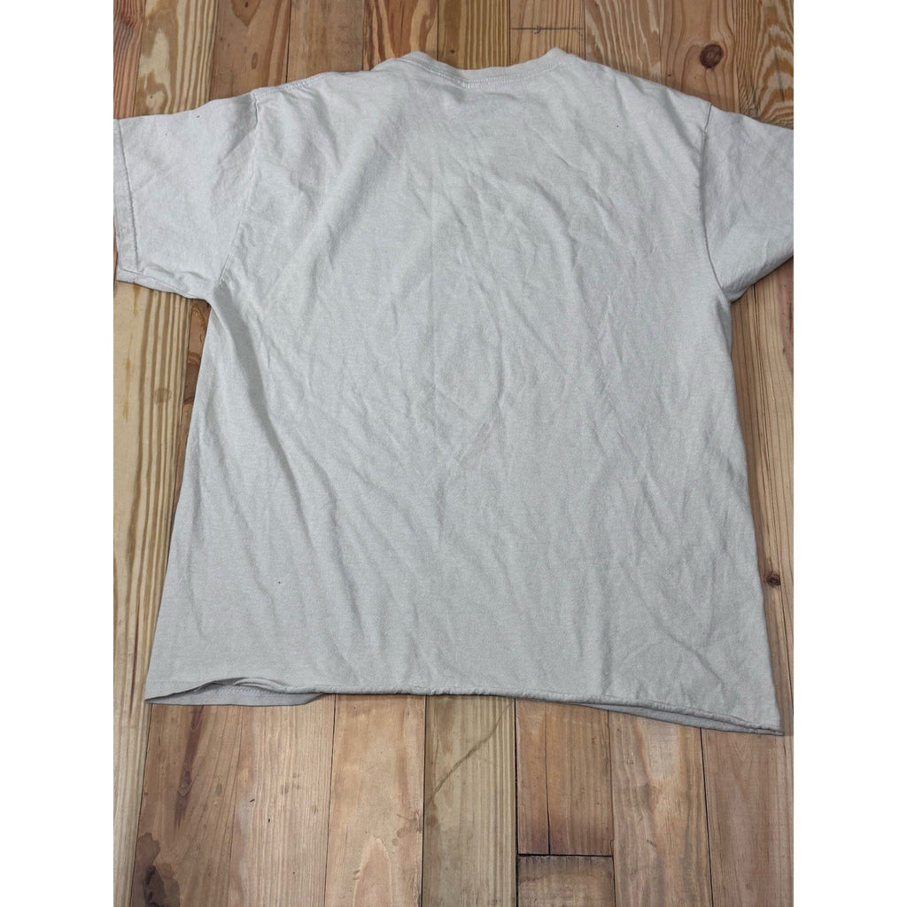 The Notorious Big T-Shirt Crew Neck tan Biggie Smalls Rap Tee shirt size L