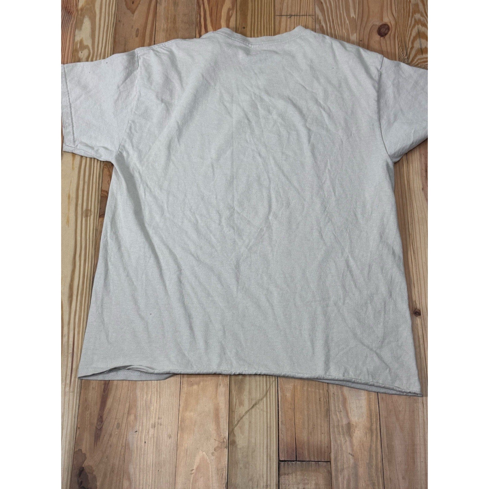 The Notorious Big T-Shirt Crew Neck tan Biggie Smalls Rap Tee shirt size L