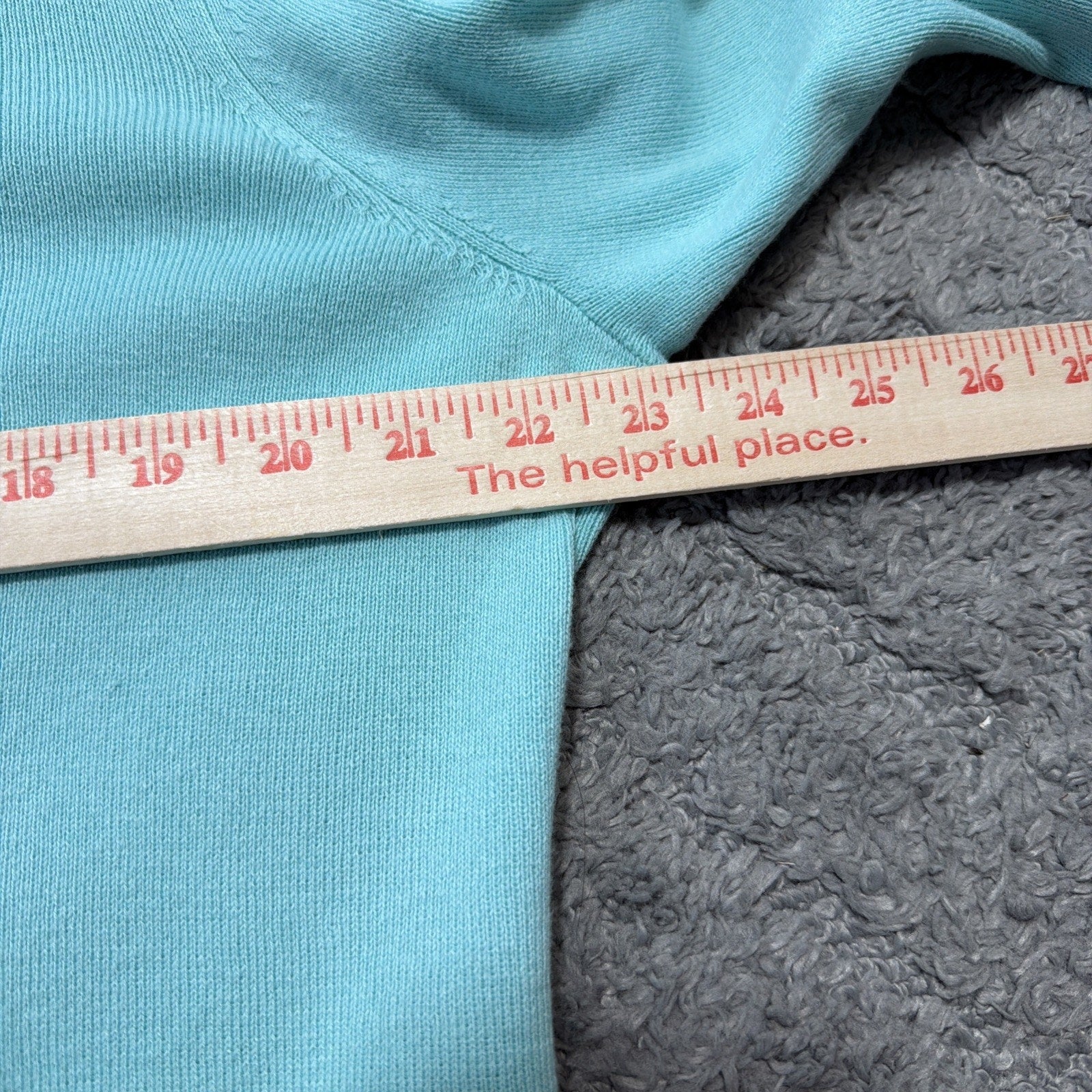 Croft & Barrow Blue Knit Button-Up 3/4 Sleeve Cardigan Sweater Cotton PXL NWT
