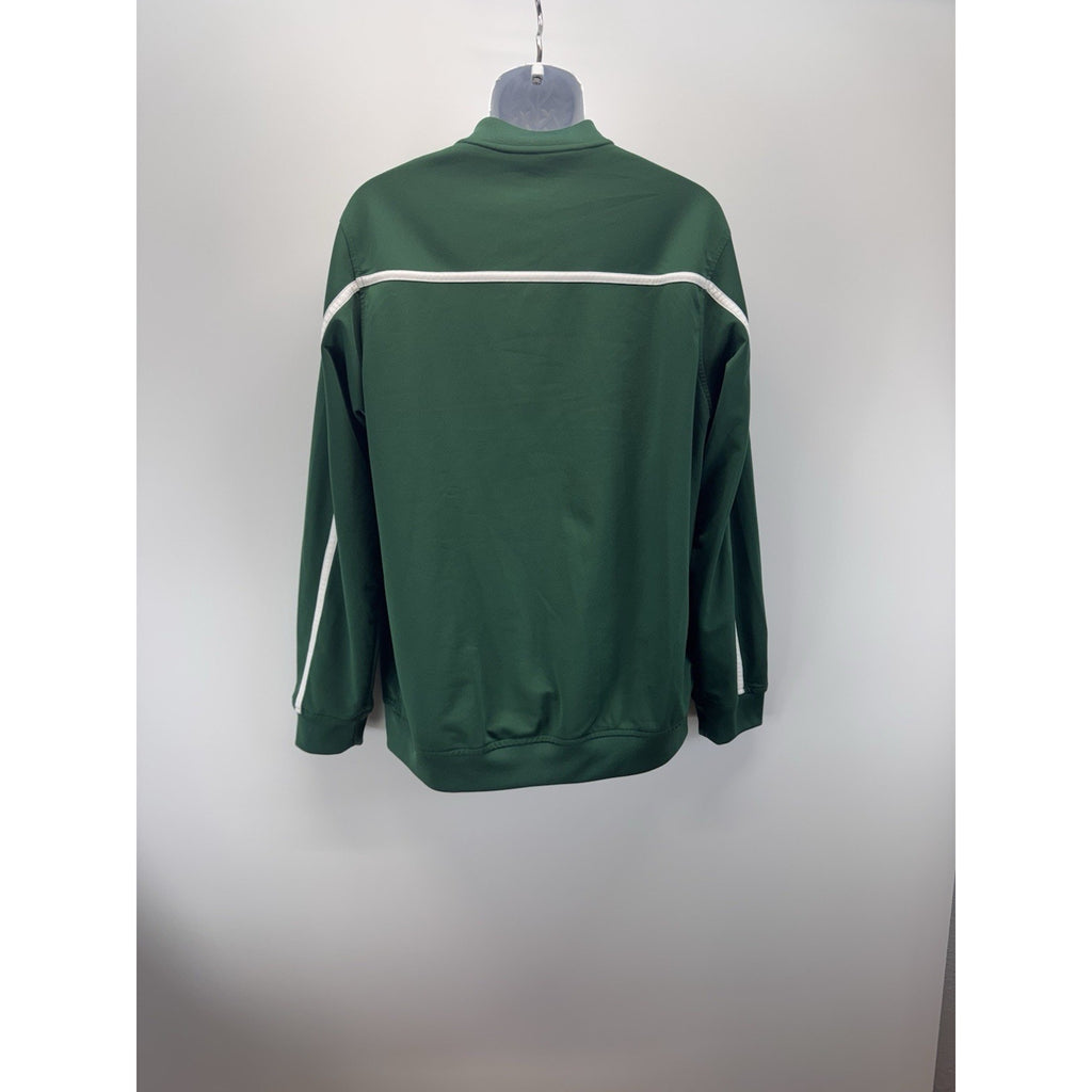 Nike Dri Fit Basketball Warm-up Full Zip Green Jacket High Men’s Size Large