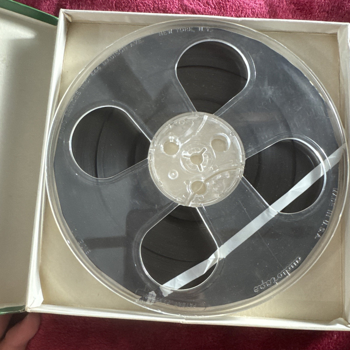 Vtg Shamrock Reel-to-Reel Recording Tape - 7 In X 1/4 IN. x 1800 ft