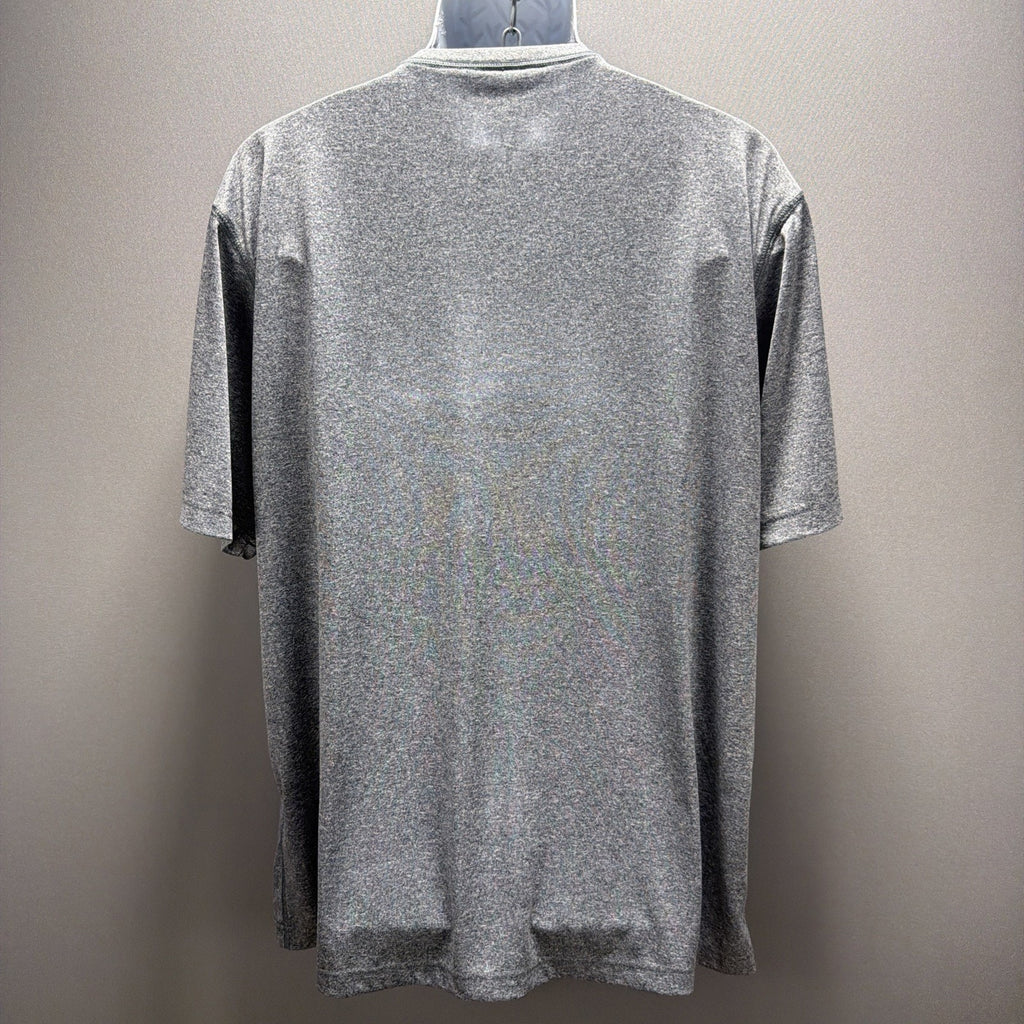 Eddie Bauer Men’s XL Grey Dry-Fit Performance Athletic Lightweight Gym Work Out