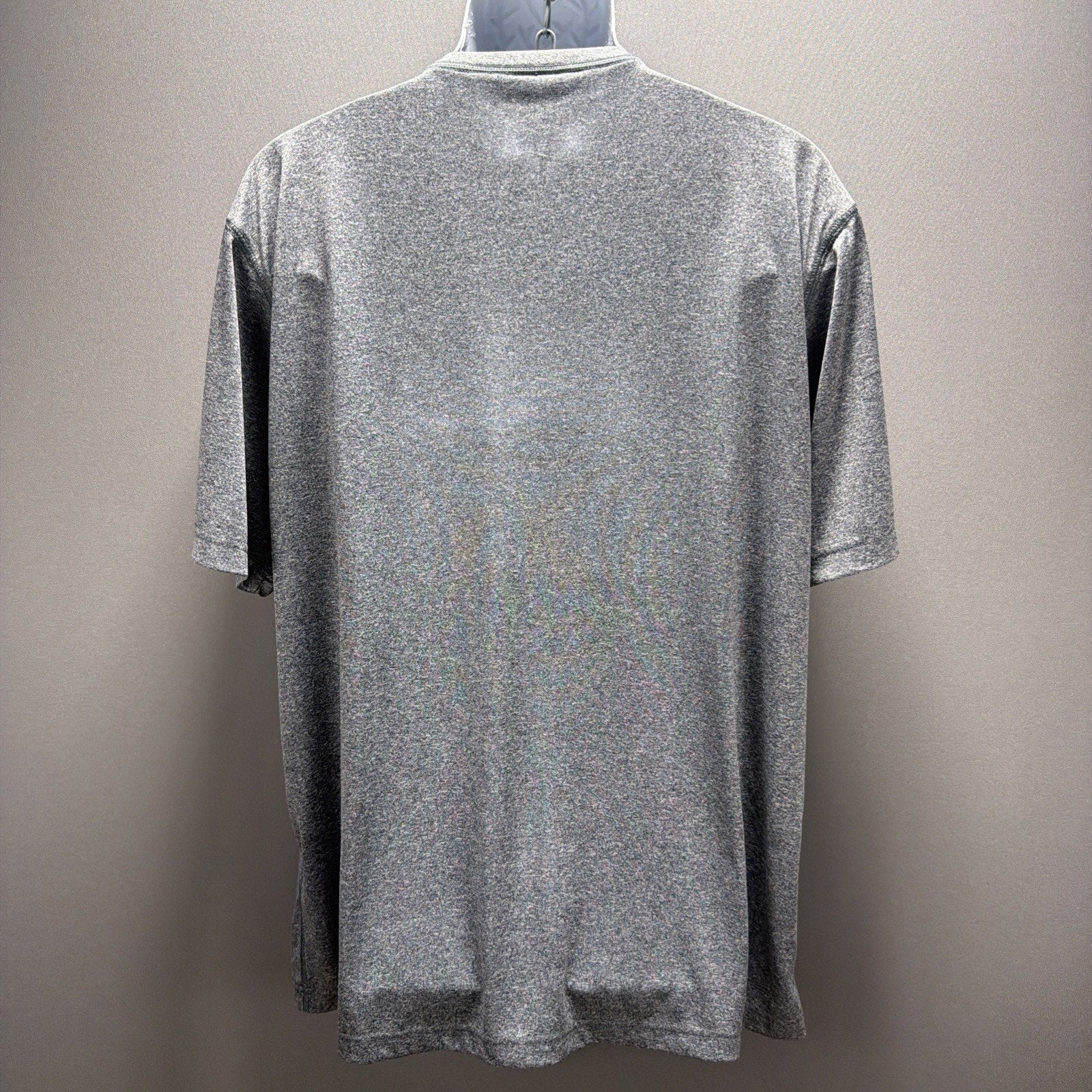Eddie Bauer Men’s XL Grey Dry-Fit Performance Athletic Lightweight Gym Work Out
